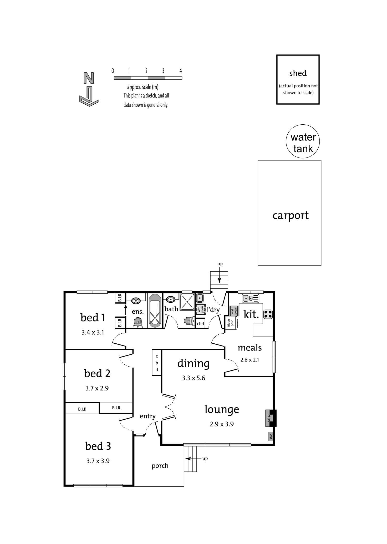 Floorplan of Homely house listing, 31 Railway Avenue, Ringwood East VIC 3135