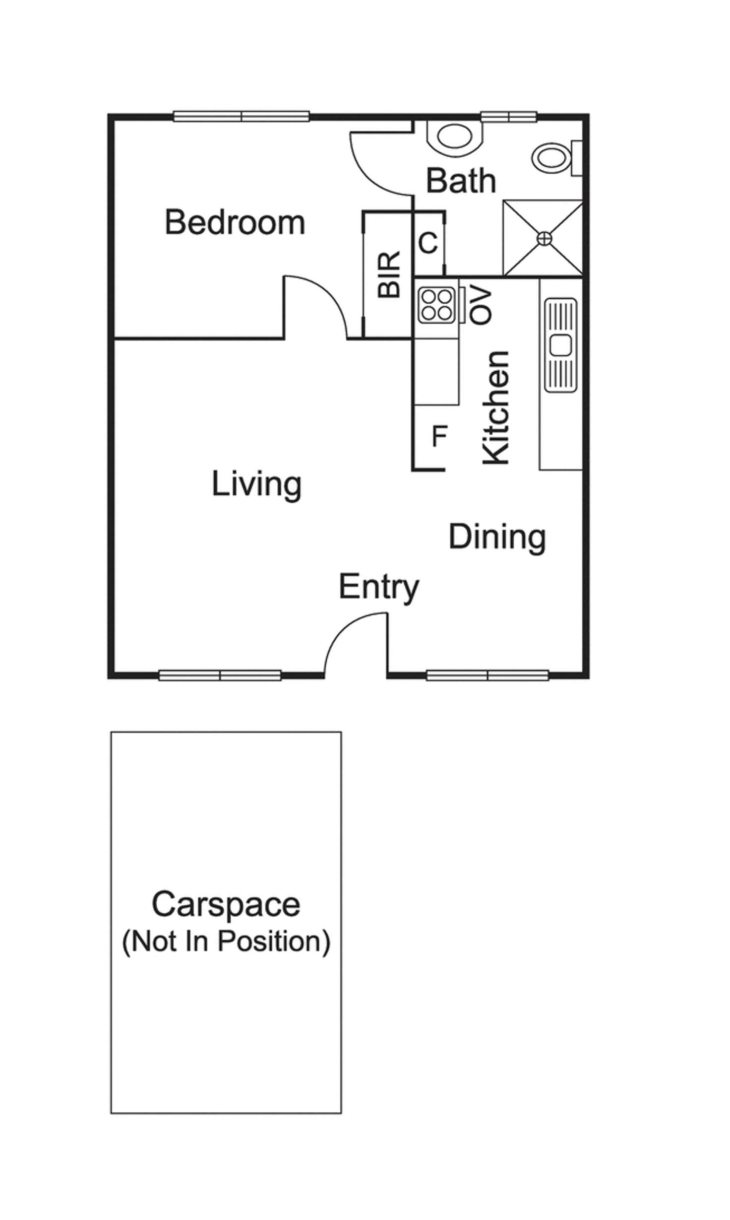 Floorplan of Homely apartment listing, 3/18 Bute Street, Murrumbeena VIC 3163