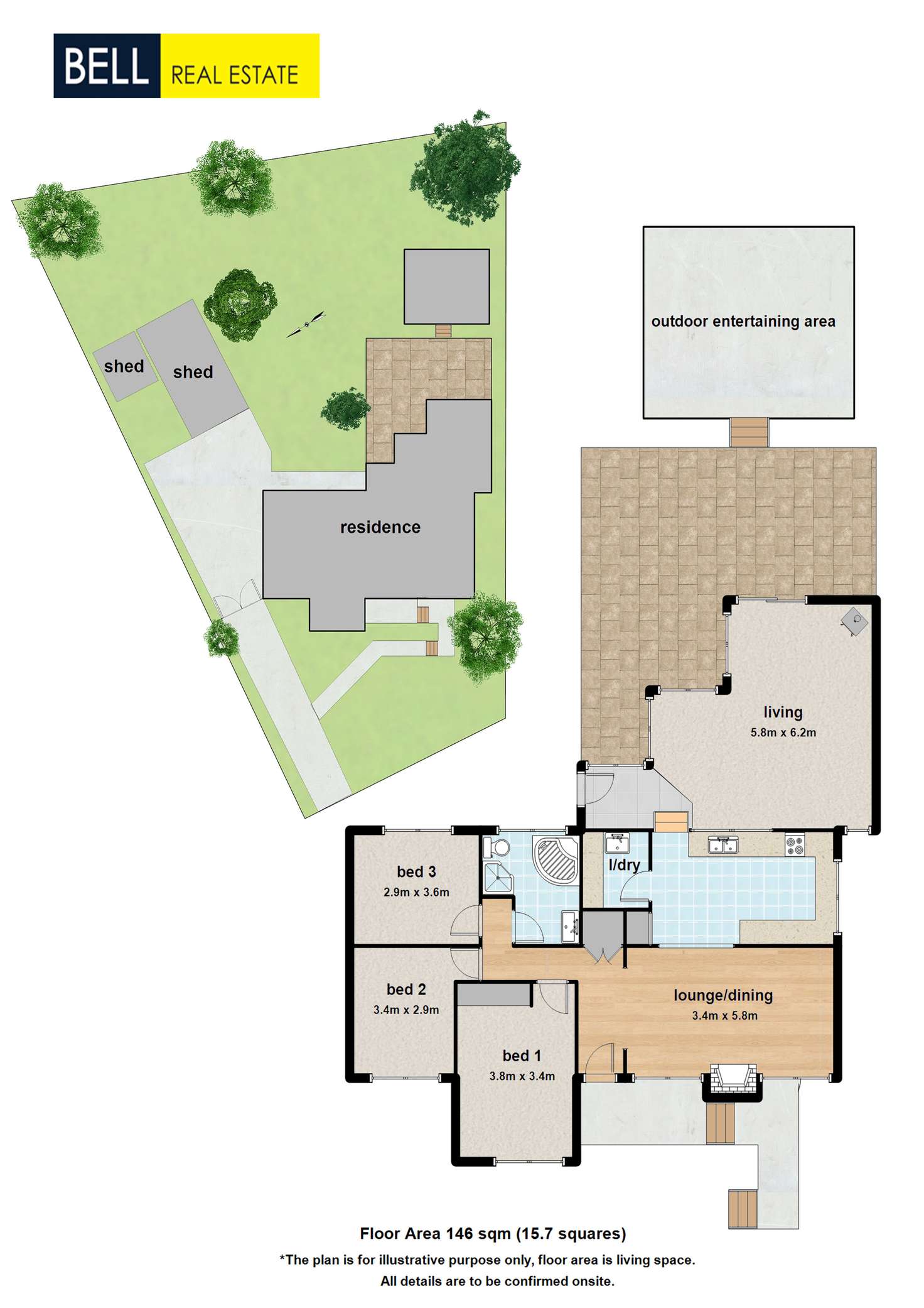 Floorplan of Homely house listing, 1 Eliot Court, Mooroolbark VIC 3138