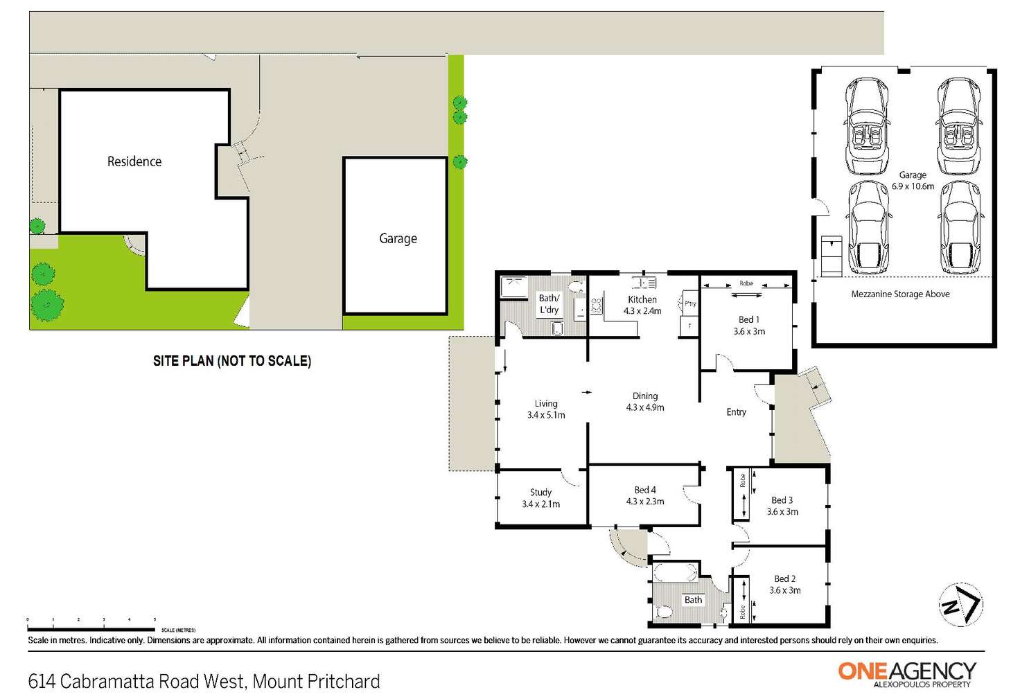 Floorplan of Homely house listing, 614 Cabramatta Road West, Mount Pritchard NSW 2170