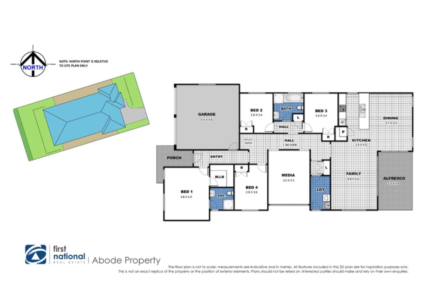 Floorplan of Homely house listing, 5 Turner Way, Mittagong NSW 2575