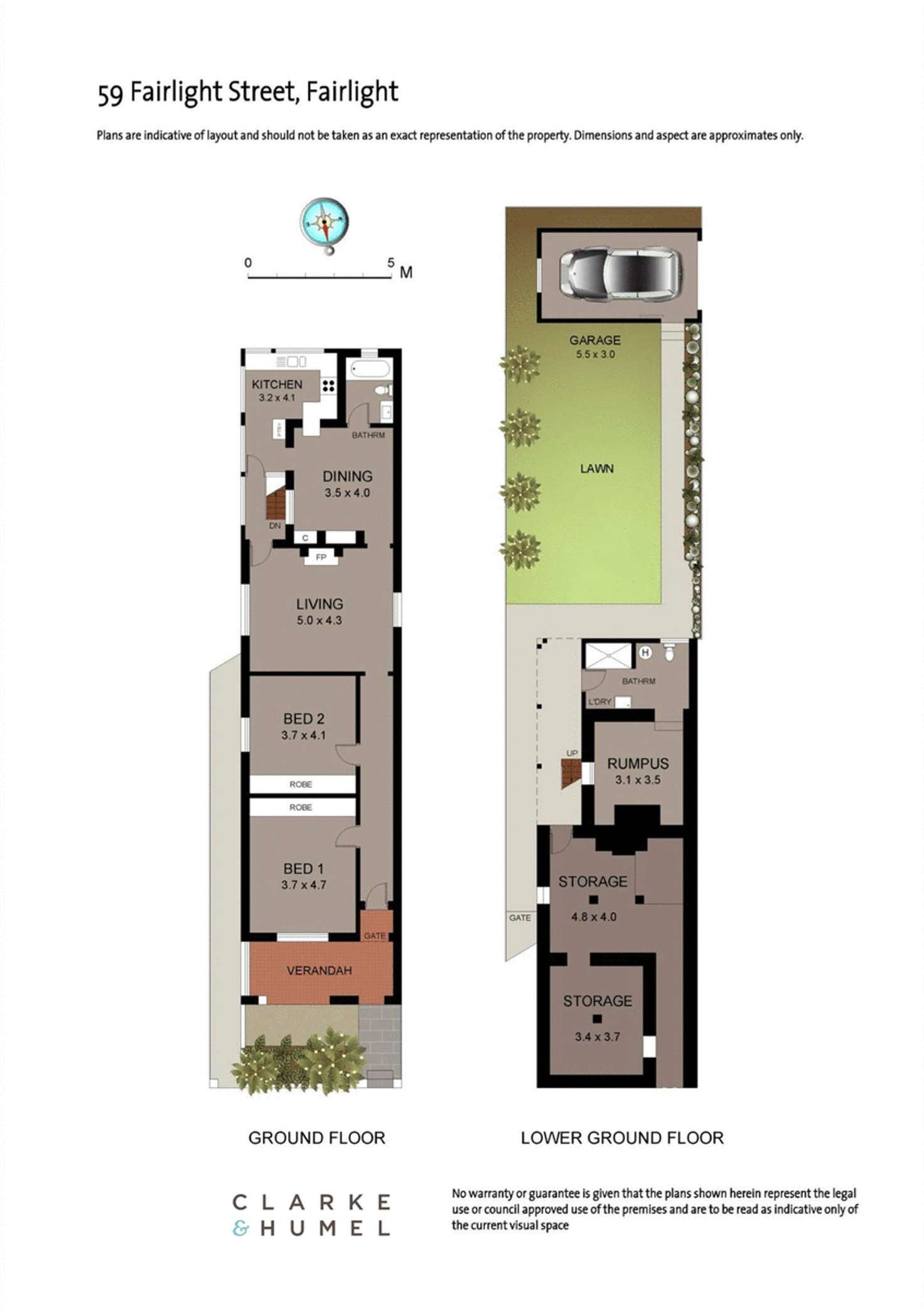 Floorplan of Homely house listing, 59 Fairlight Street, Fairlight NSW 2094