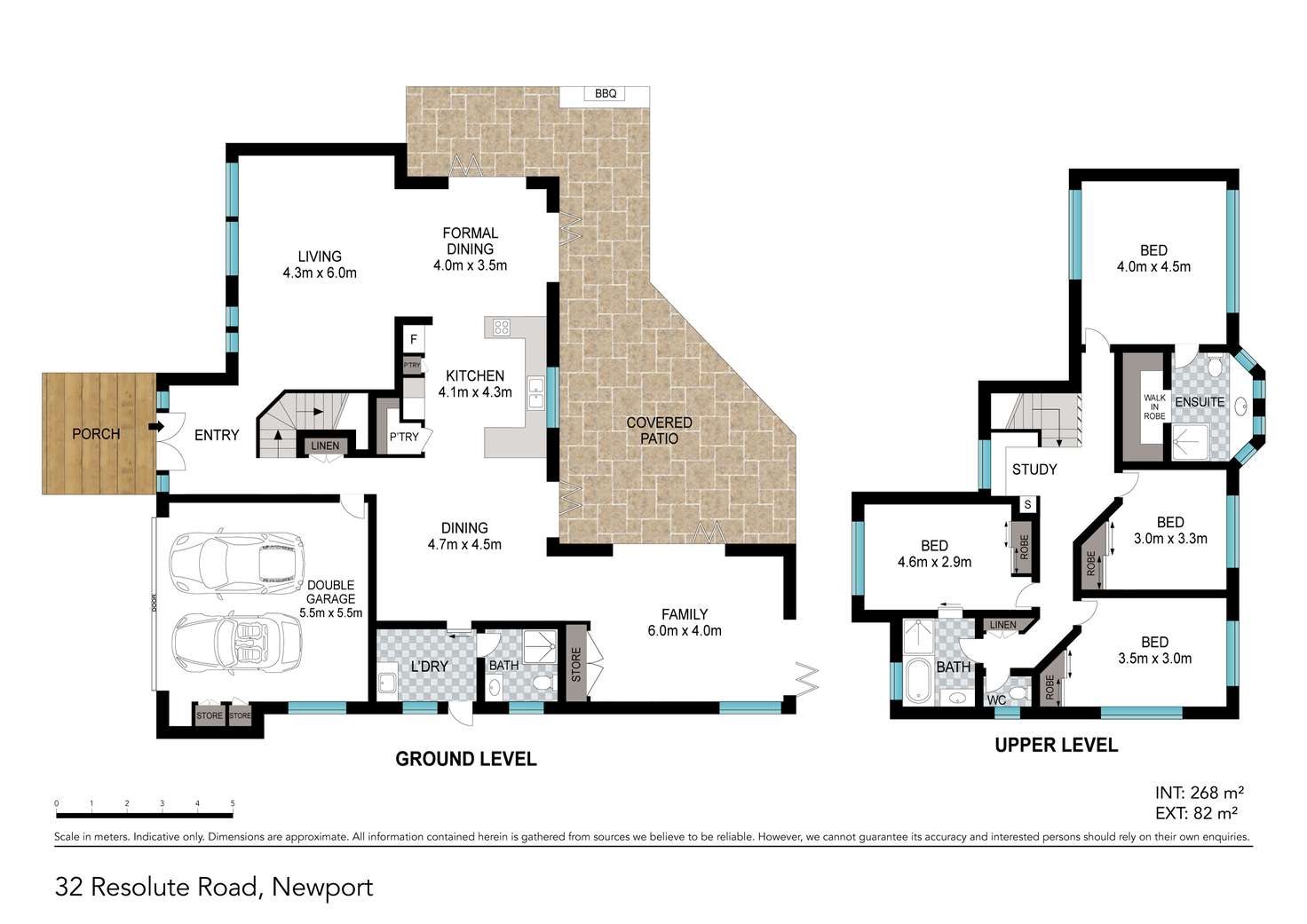 Floorplan of Homely house listing, 32 Resolute Court, Newport QLD 4020