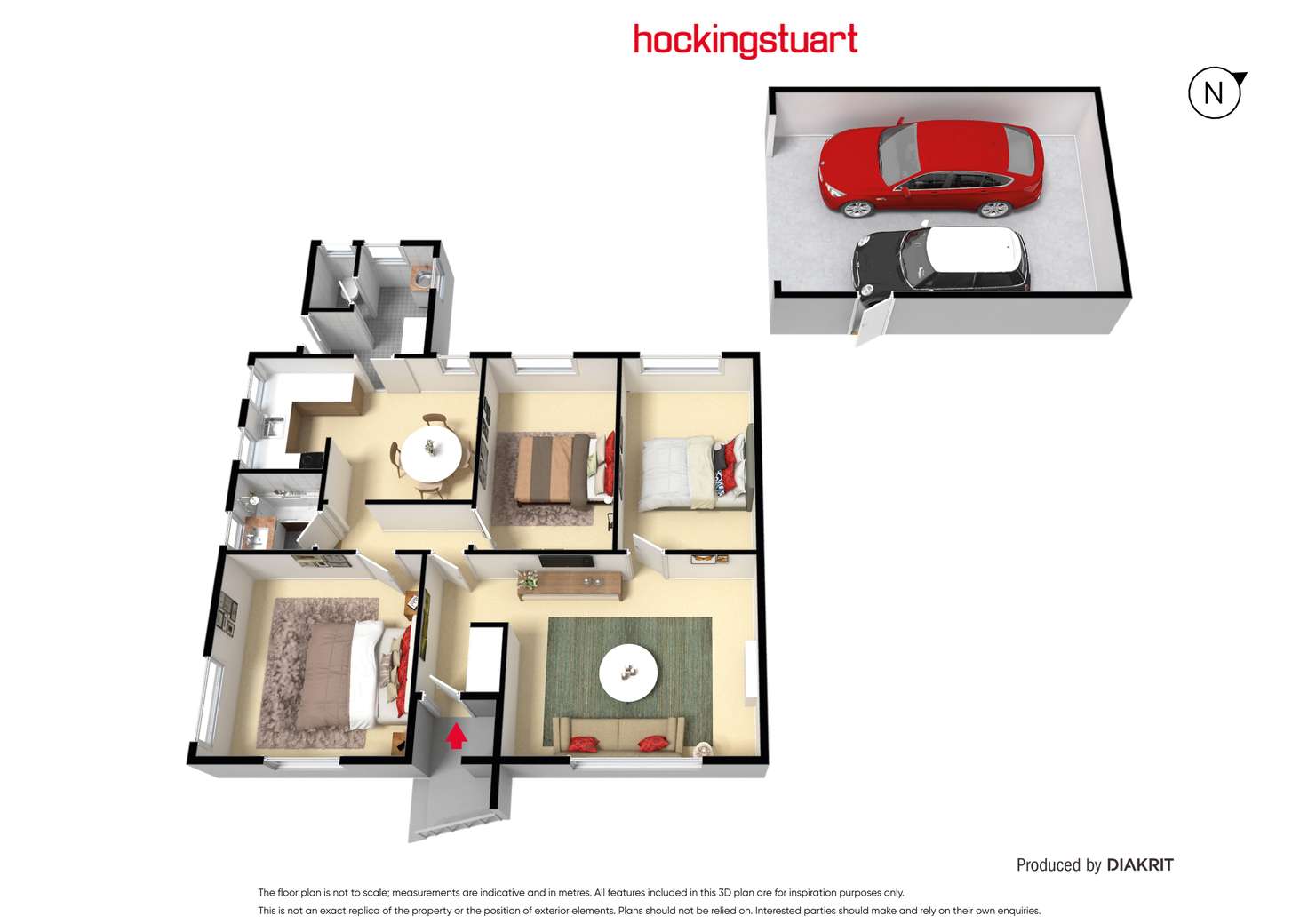 Floorplan of Homely house listing, 5 Koitaki Court, Heidelberg West VIC 3081