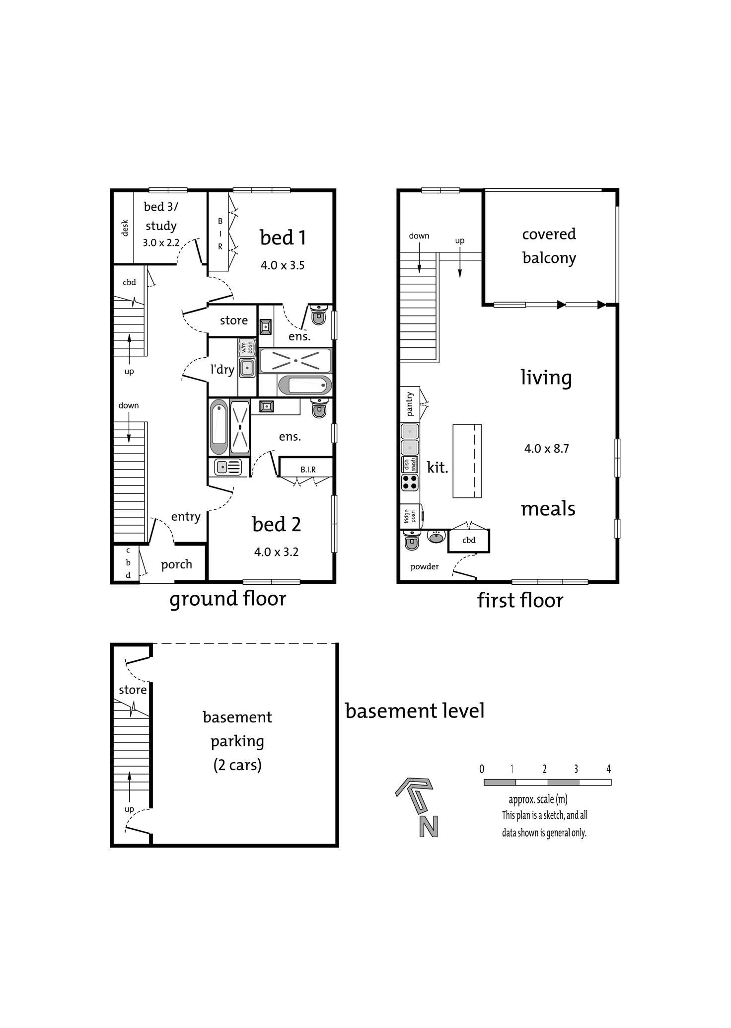 Floorplan of Homely townhouse listing, 21 Henley Bridge Road, Chirnside Park VIC 3116