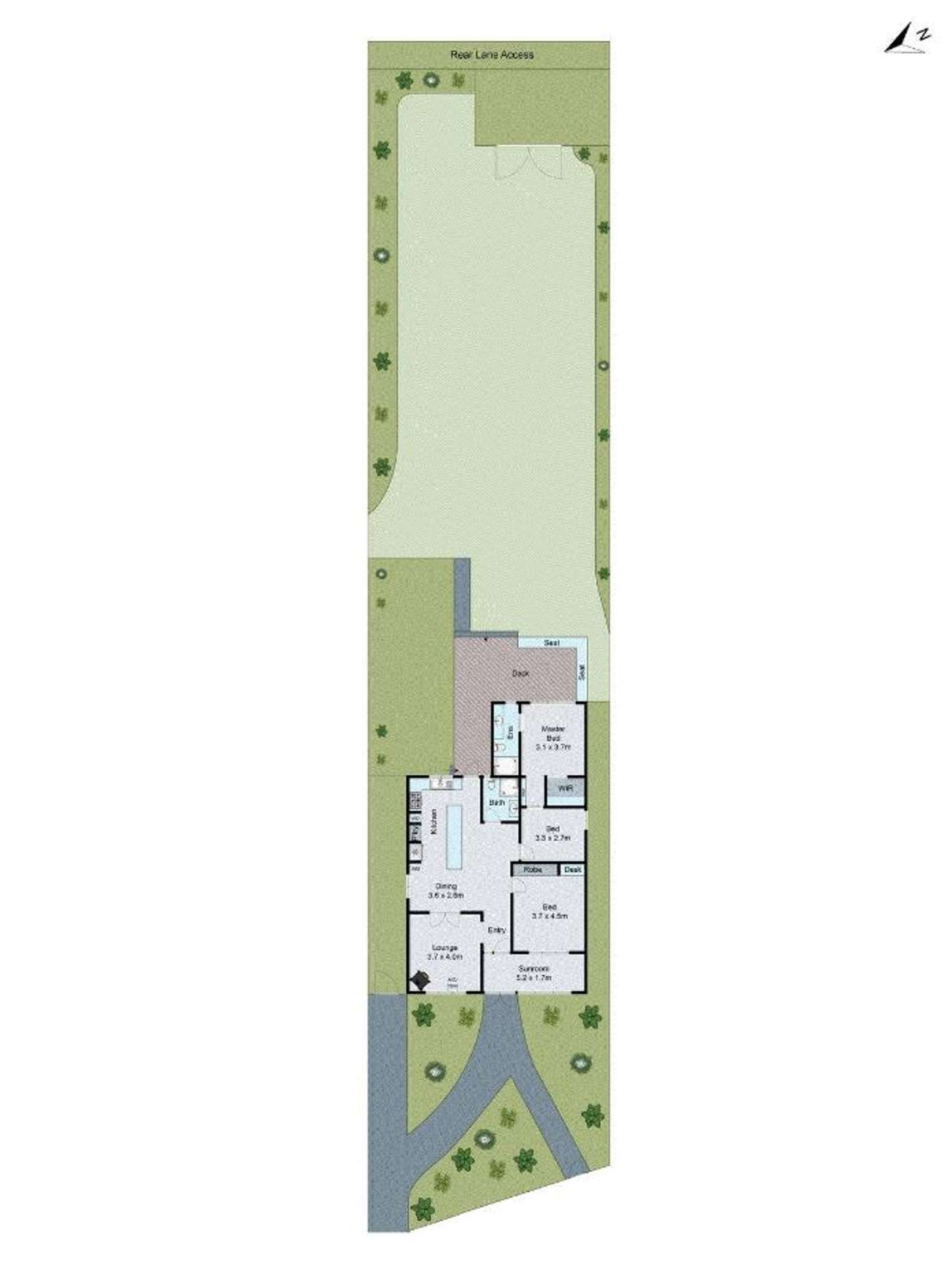 Floorplan of Homely house listing, 80 Keera Street, Geelong VIC 3220