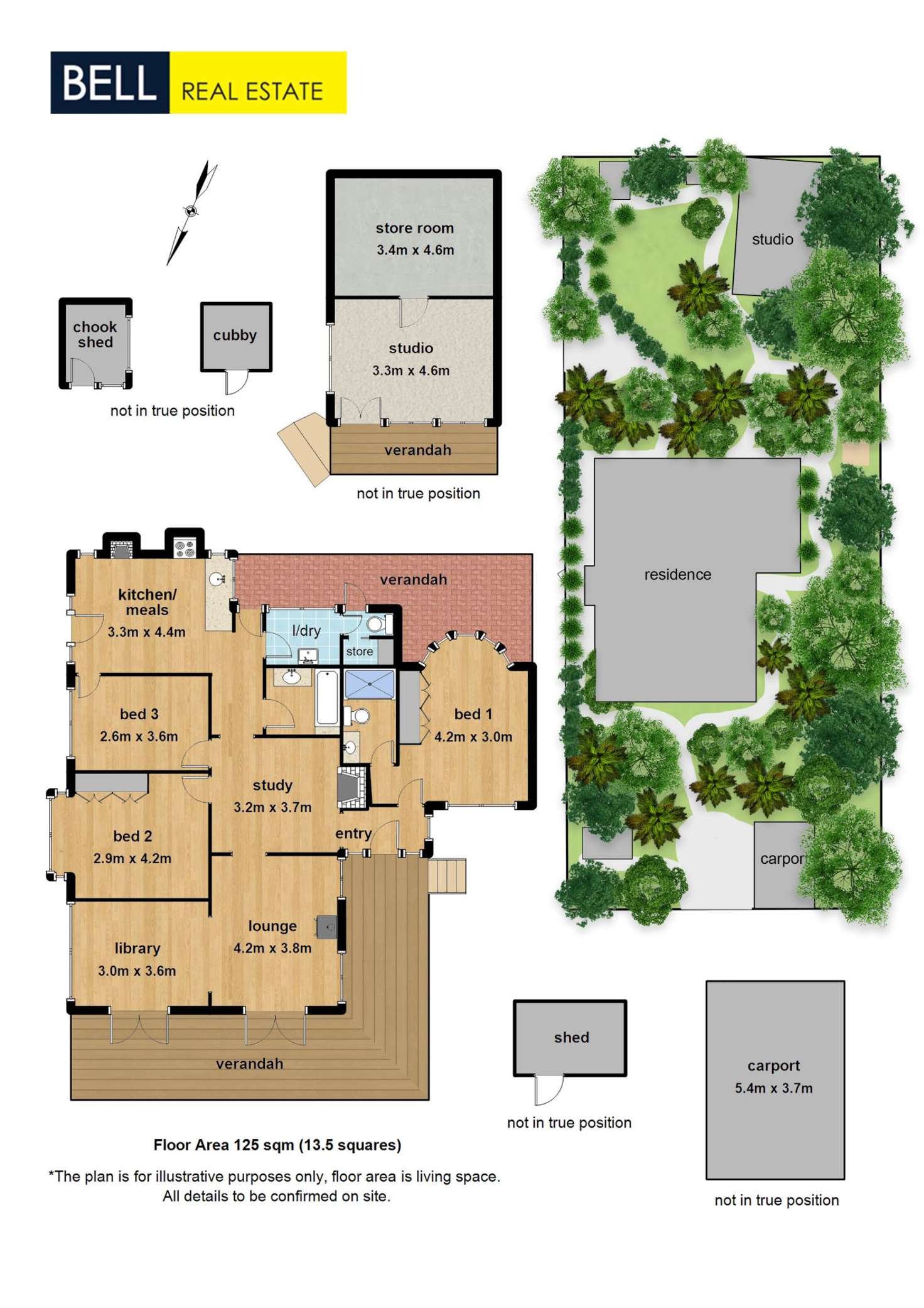 Floorplan of Homely house listing, 12 Cards Lane, Olinda VIC 3788