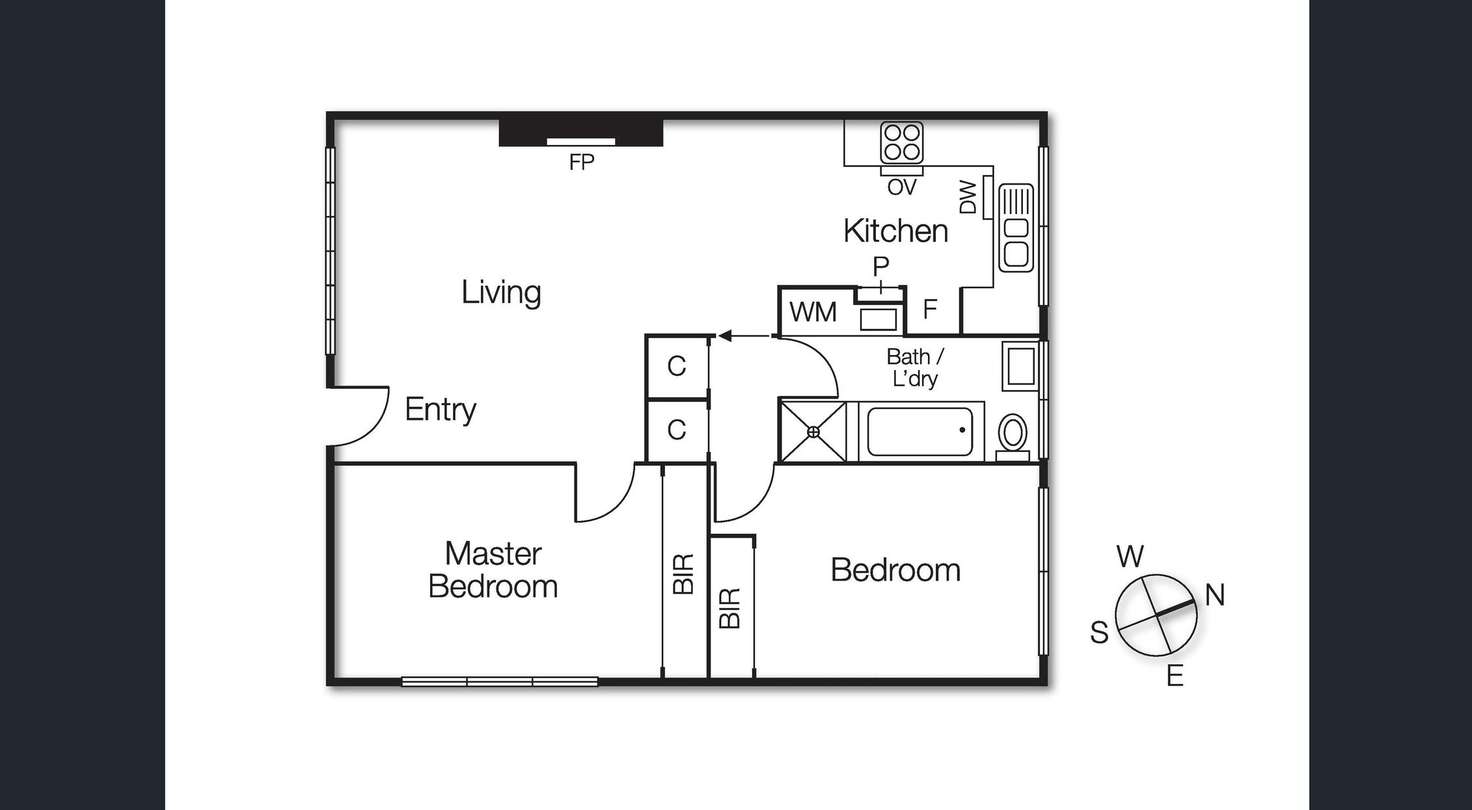 Floorplan of Homely apartment listing, 12/35 Normanby Street, Brighton VIC 3186
