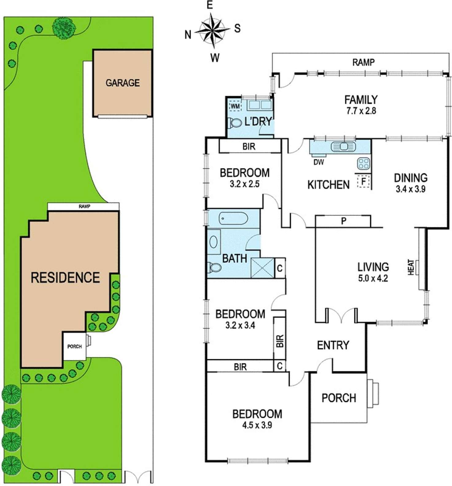 Floorplan of Homely house listing, 1 Keltie Street, Glen Iris VIC 3146
