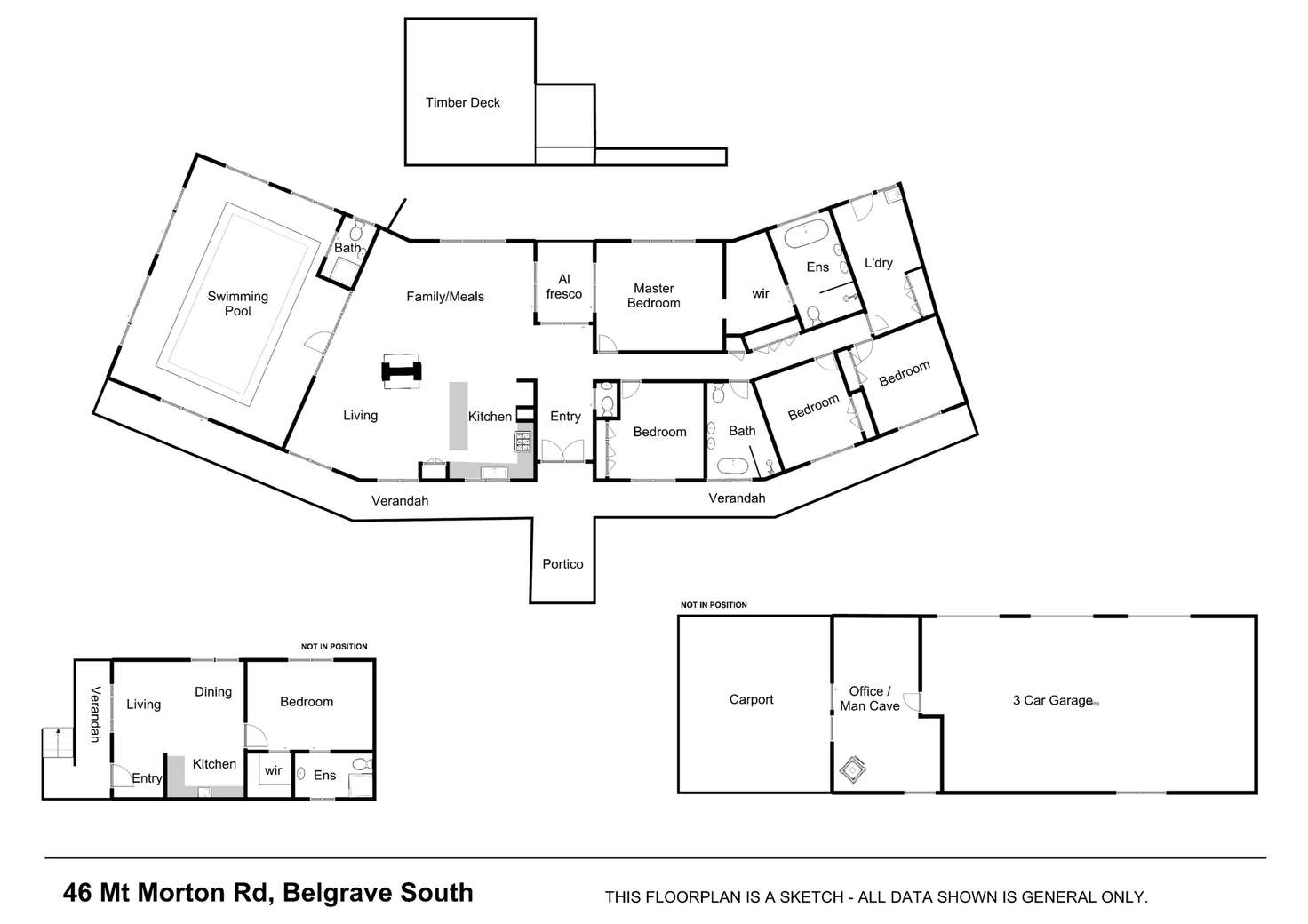 Floorplan of Homely house listing, 46 Mt Morton Road, Belgrave South VIC 3160