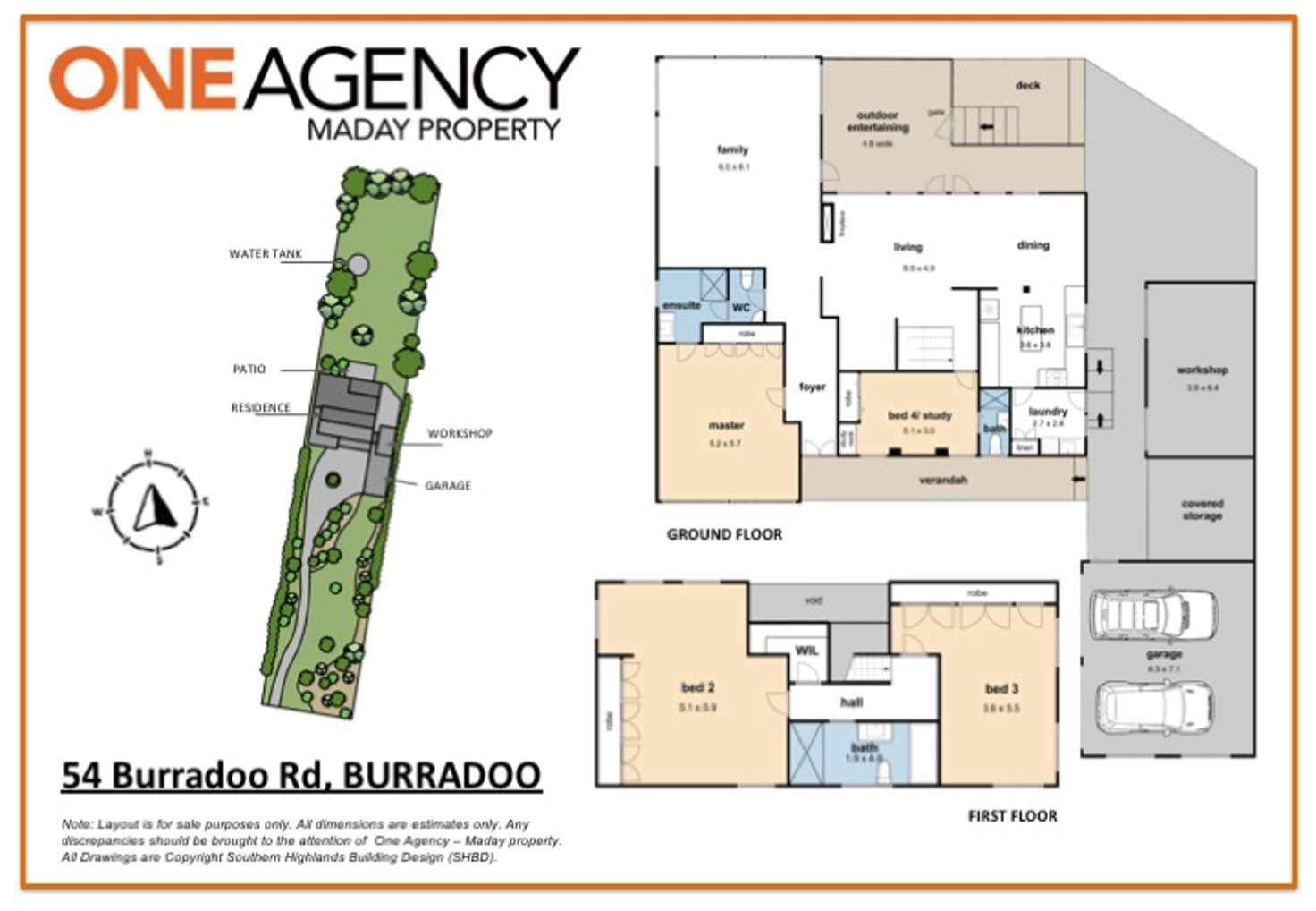 Floorplan of Homely house listing, 54 Burradoo Road, Burradoo NSW 2576