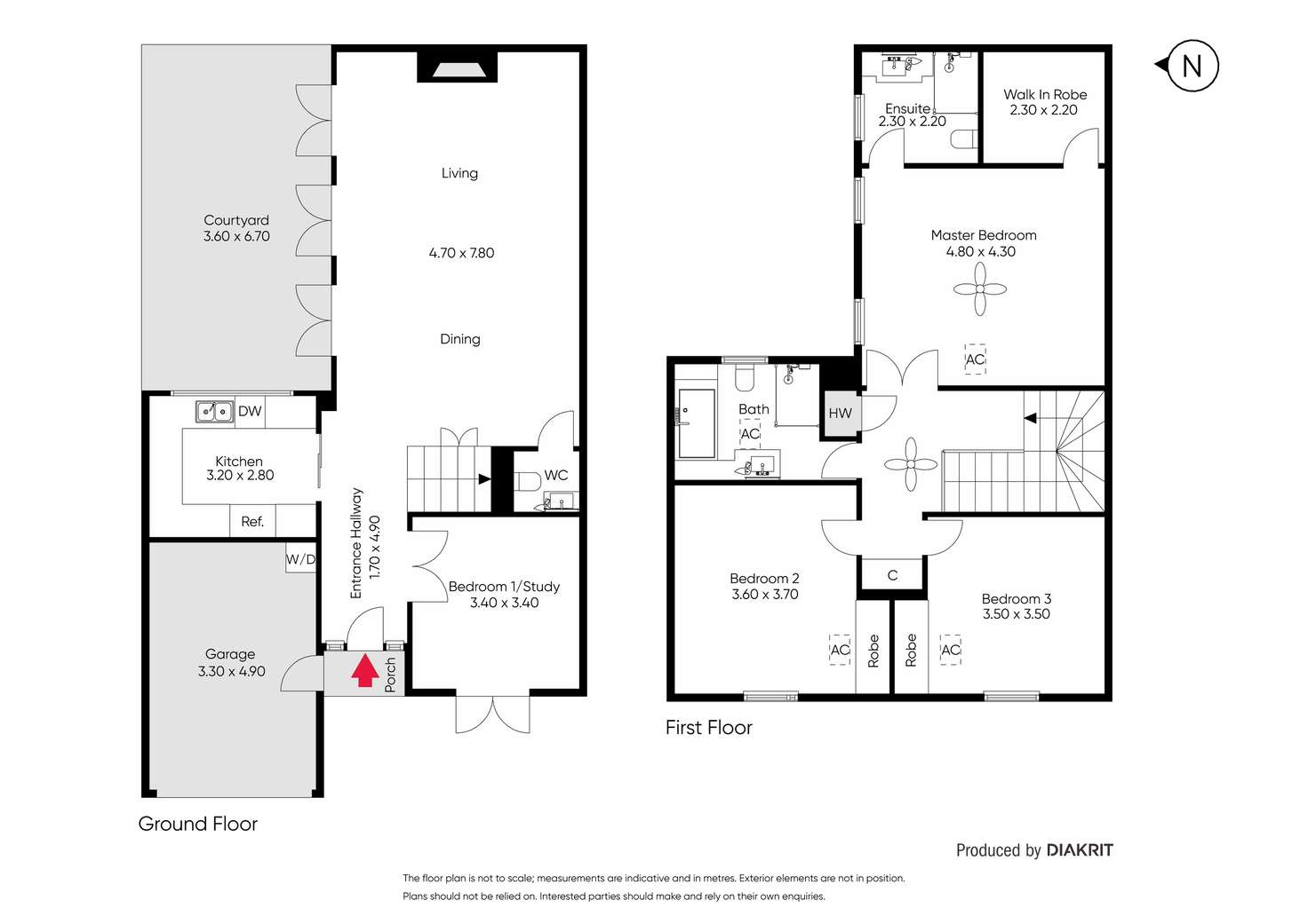 Floorplan of Homely house listing, 61 Lyndhurst Street, Richmond VIC 3121