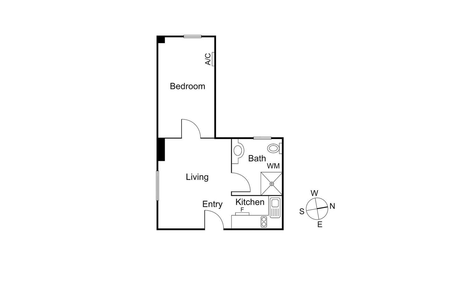 Floorplan of Homely apartment listing, 3/943 Punt Road, South Yarra VIC 3141