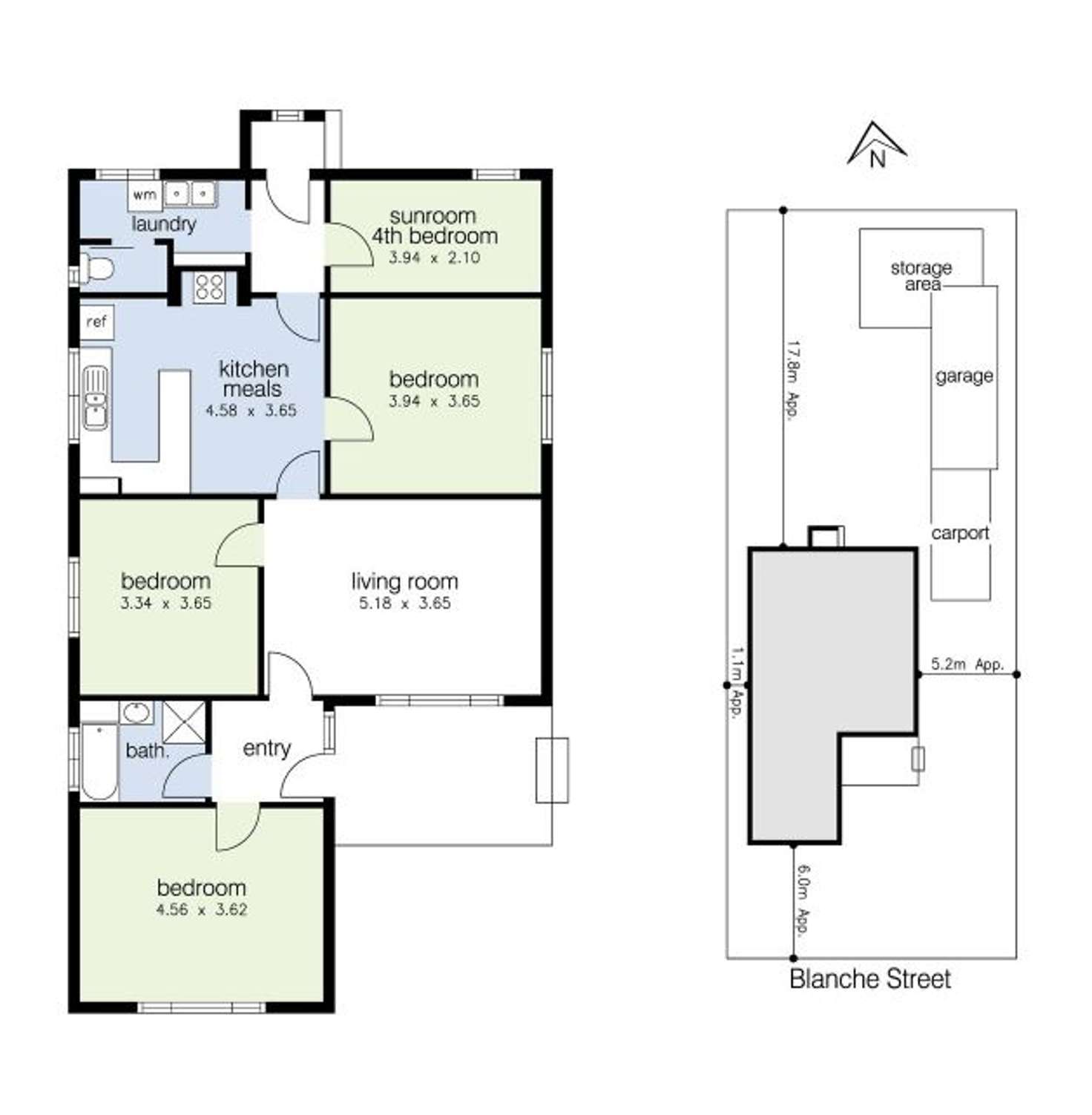 Floorplan of Homely house listing, 30 Blanche Street, Ardeer VIC 3022