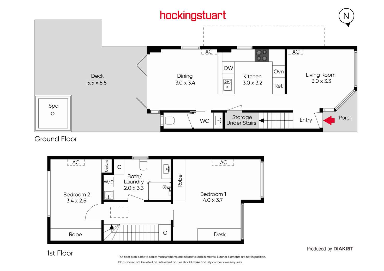 Floorplan of Homely house listing, 65 Bunting Street, Richmond VIC 3121