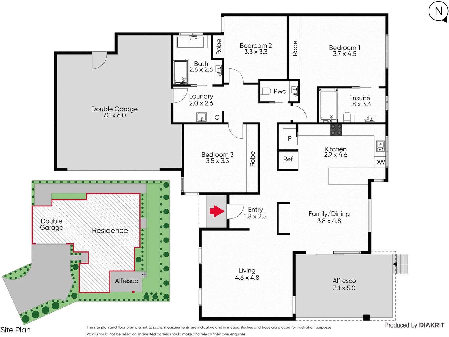 Floorplan of Homely house listing, 54 Armstrong Road, Mccrae VIC 3938