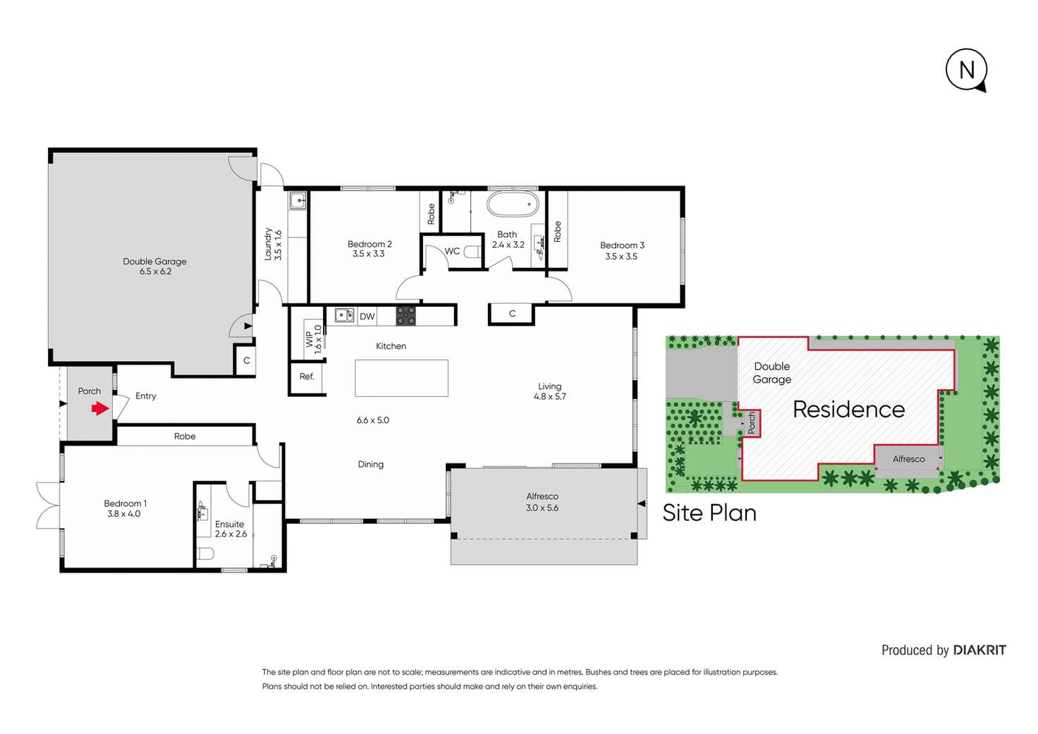Floorplan of Homely house listing, 54A Armstrong Road, Mccrae VIC 3938