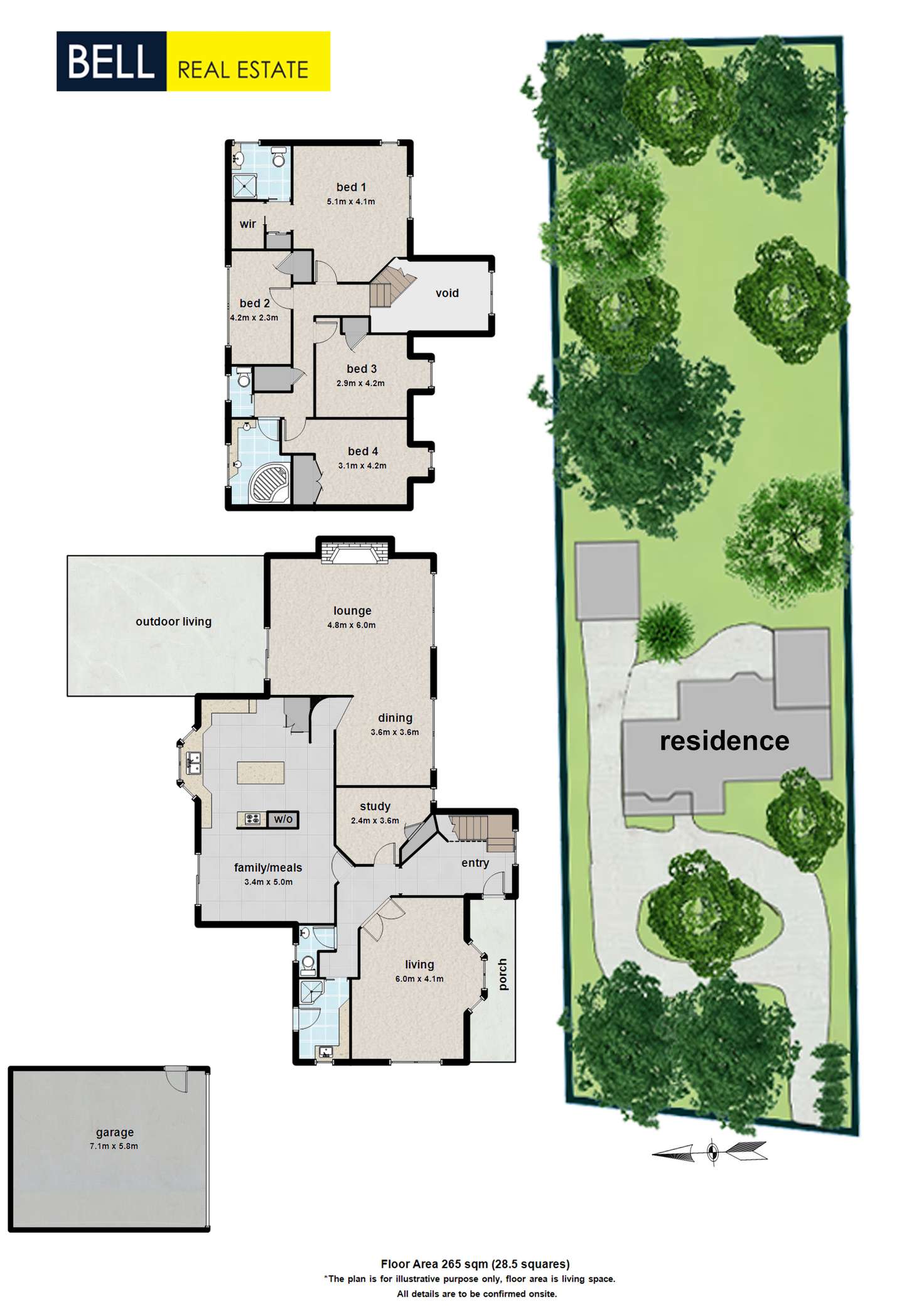Floorplan of Homely house listing, 497 Monbulk Road, Monbulk VIC 3793