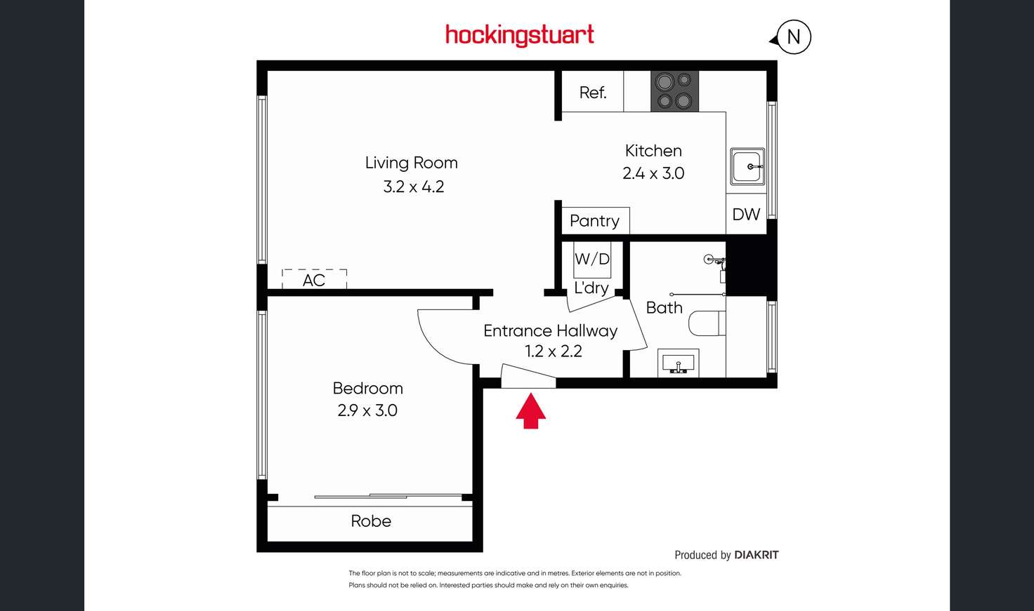 Floorplan of Homely unit listing, 10/47 Rockley Road, South Yarra VIC 3141