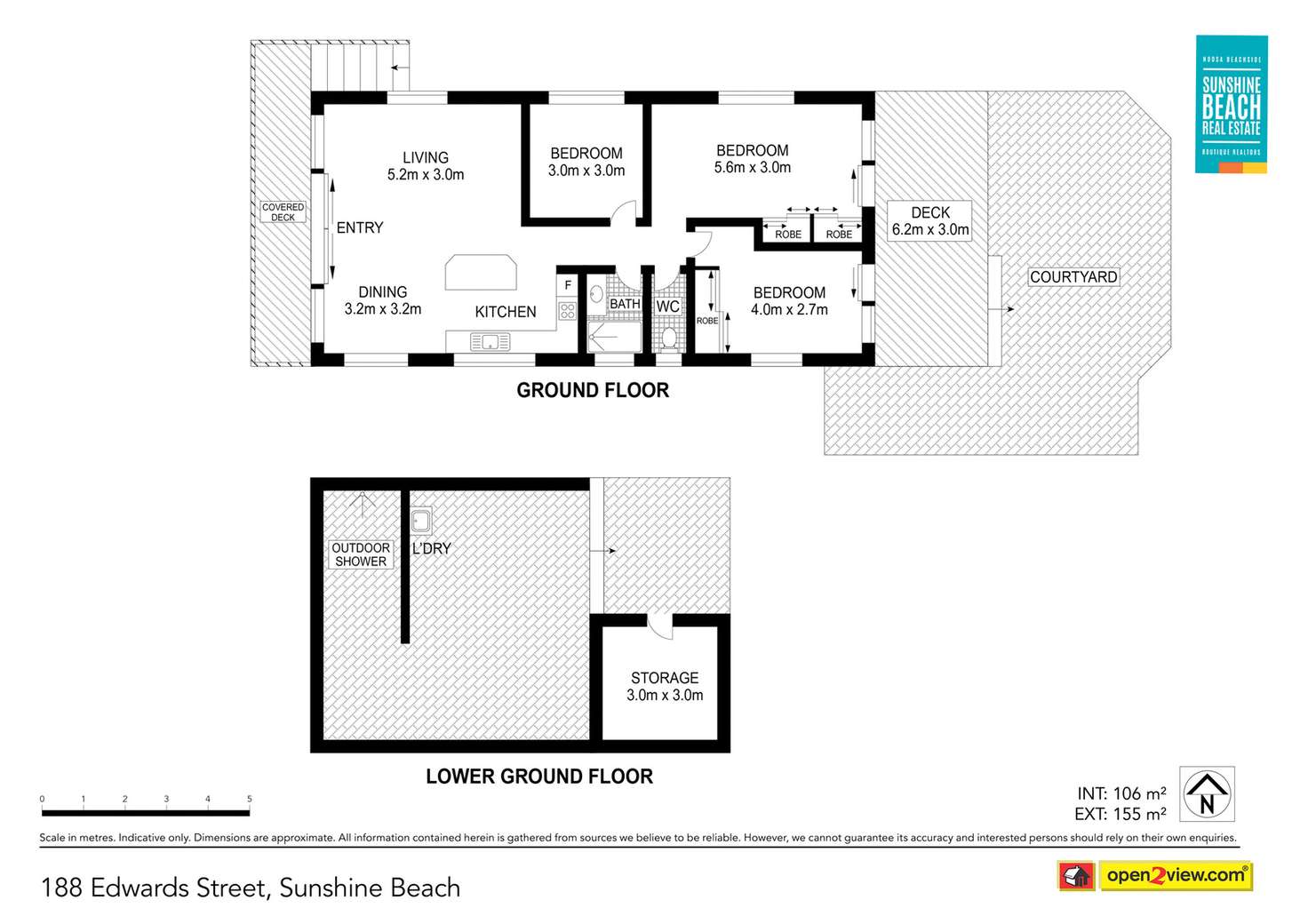 Floorplan of Homely house listing, 188 Edwards Street, Sunshine Beach QLD 4567