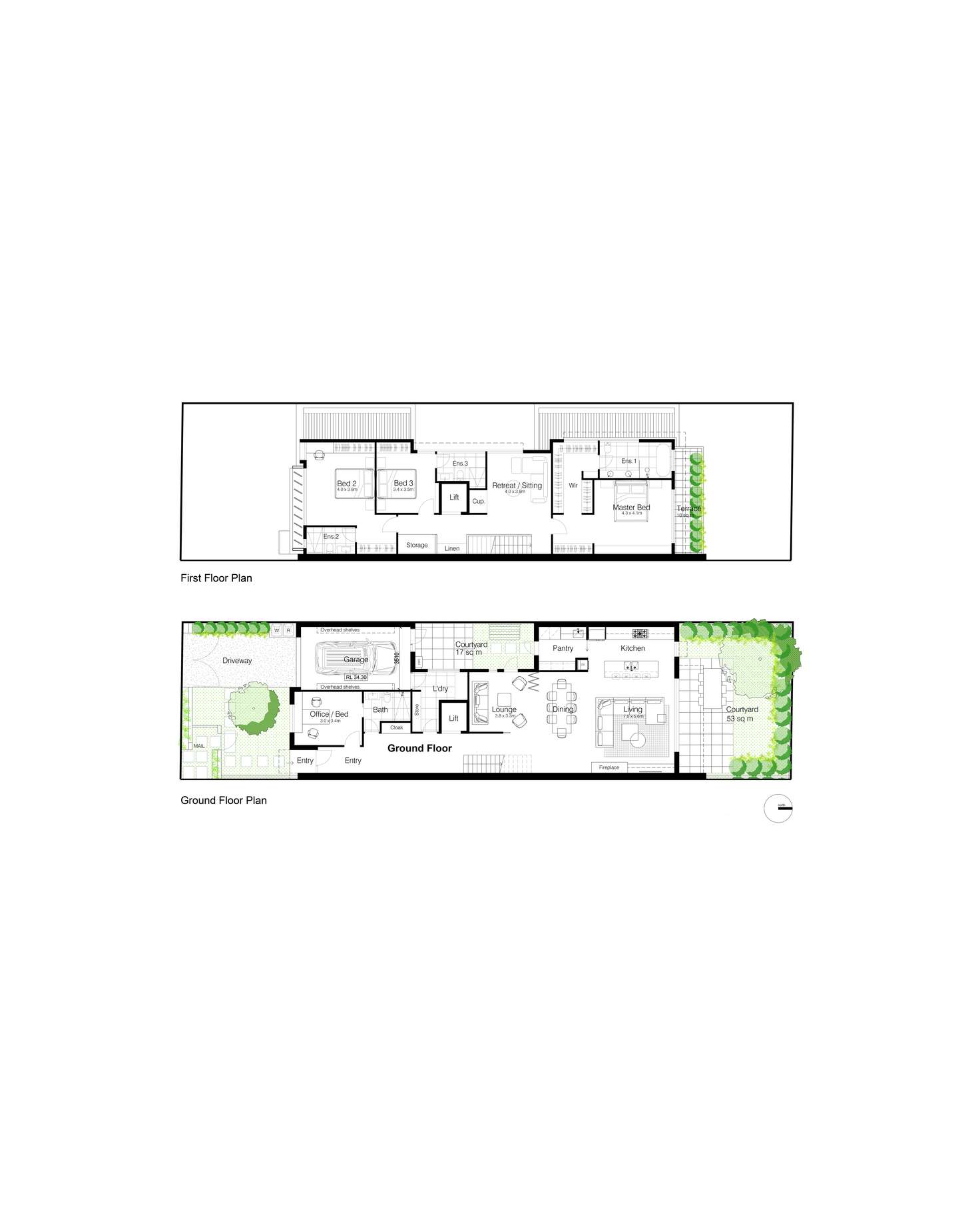 Floorplan of Homely townhouse listing, Lot 2/12 Dean Avenue, St Kilda East VIC 3183