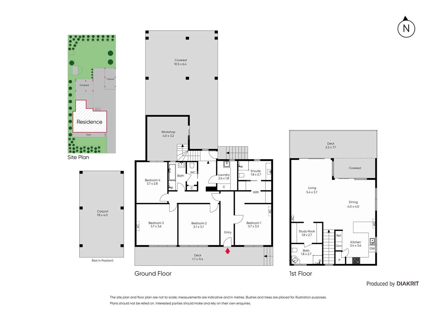 Floorplan of Homely house listing, 6 You Yangs Avenue, Dromana VIC 3936