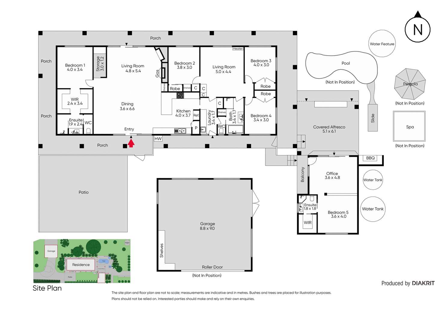 Floorplan of Homely house listing, 426 Waterfall Gully Road, Rosebud VIC 3939