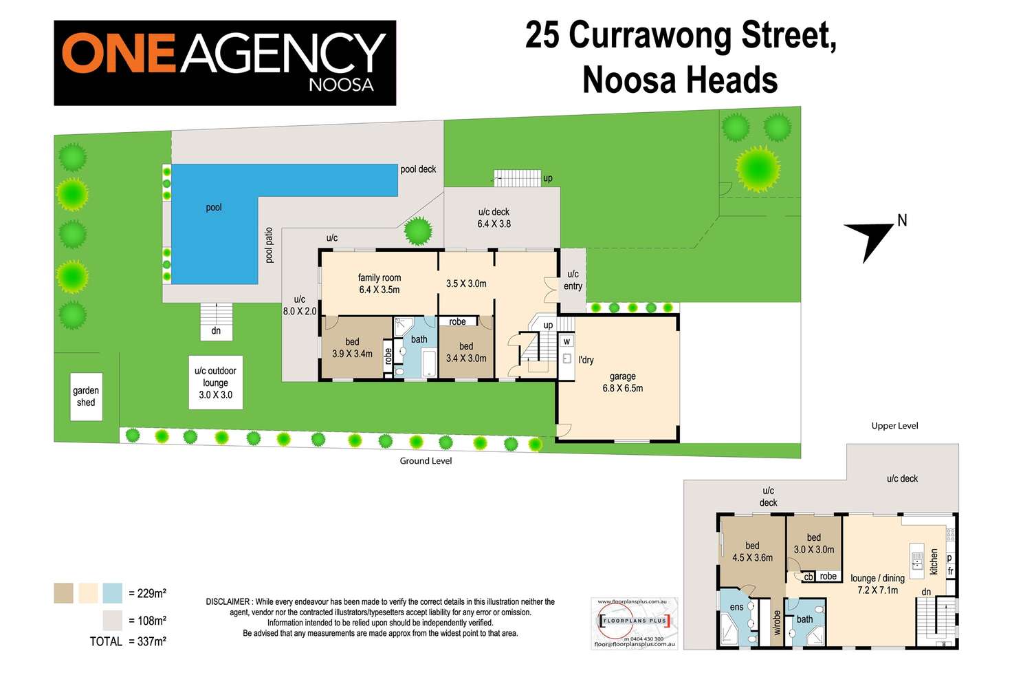 Floorplan of Homely house listing, 25 Currawong Street, Noosa Heads QLD 4567