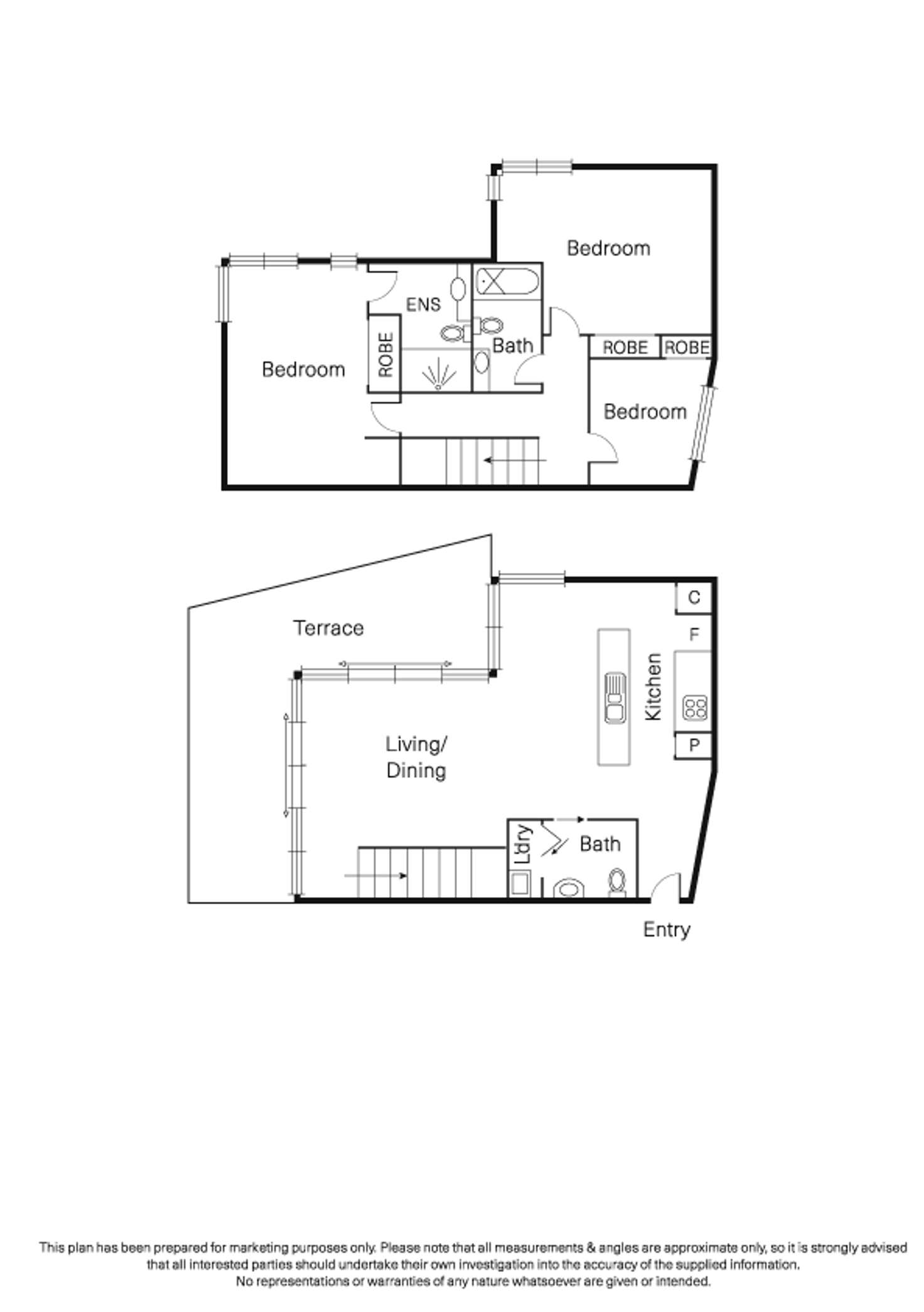 Floorplan of Homely apartment listing, 9/69 River Street, Richmond VIC 3121