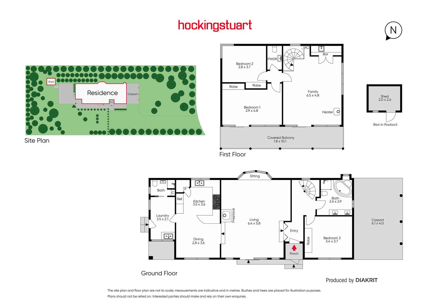 Floorplan of Homely house listing, 8 Outlook Road, Mccrae VIC 3938