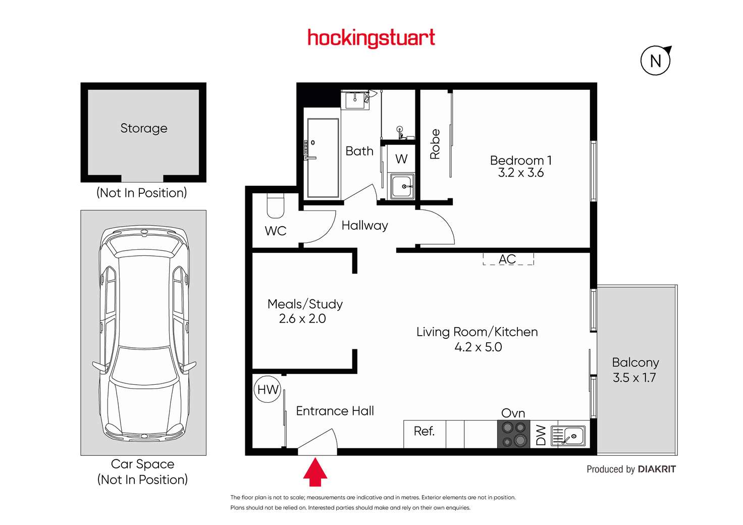 Floorplan of Homely apartment listing, 10/24 Woorayl Street, Carnegie VIC 3163