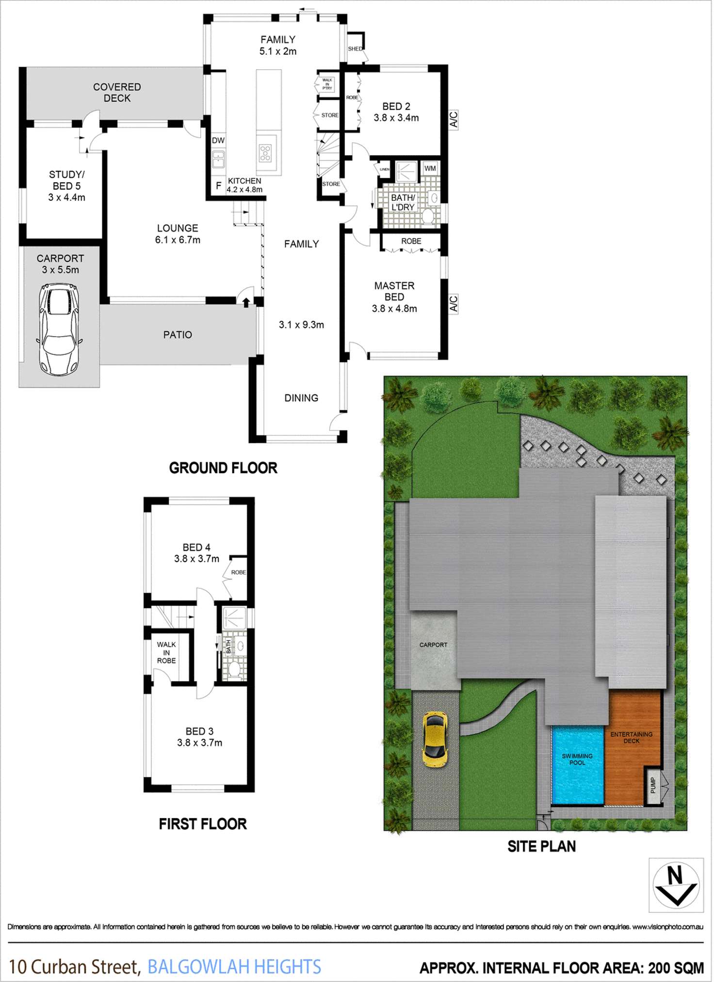 Floorplan of Homely house listing, 10 Curban Street, Balgowlah Heights NSW 2093