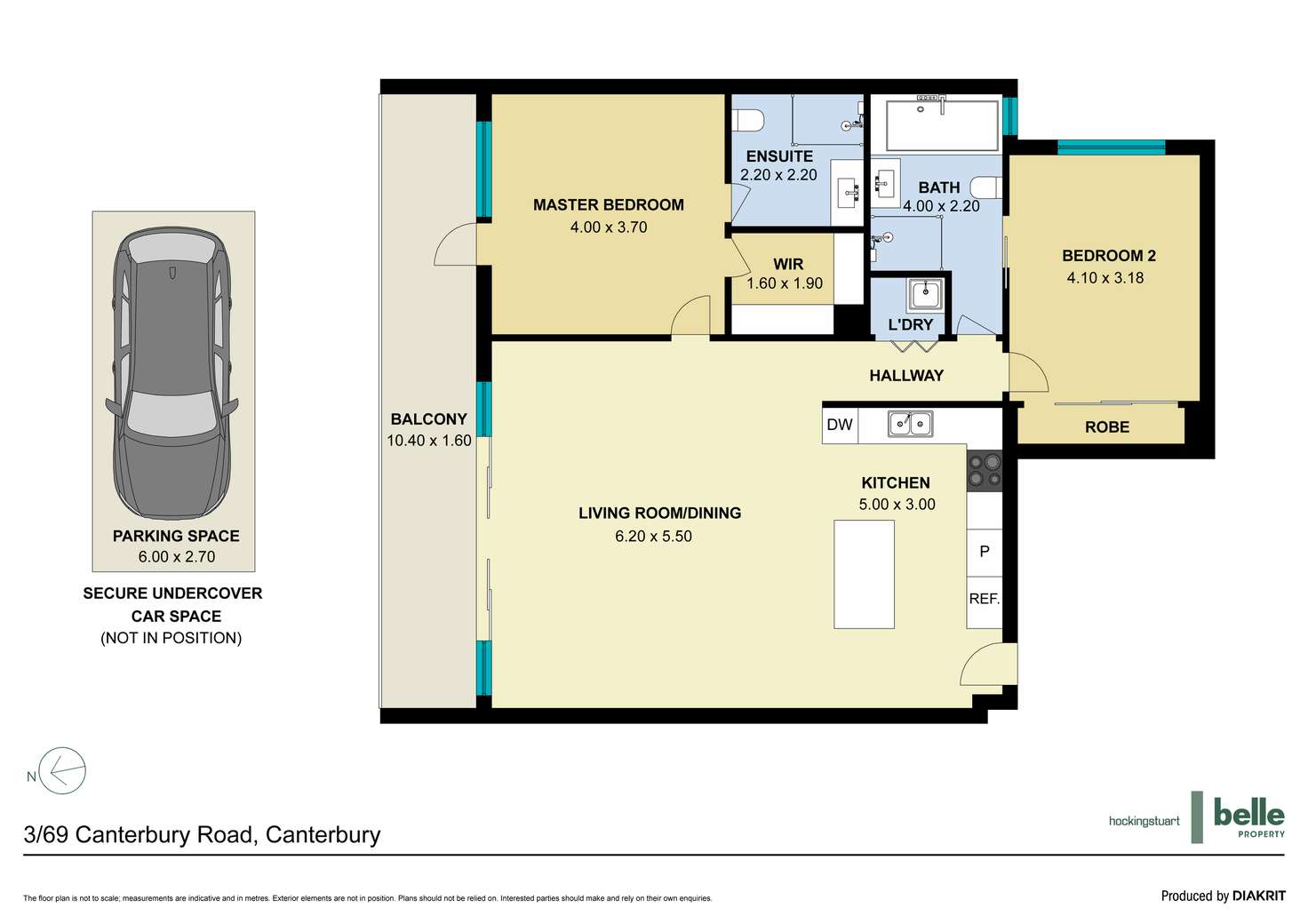 Floorplan of Homely apartment listing, 3/69 Canterbury Road, Canterbury VIC 3126