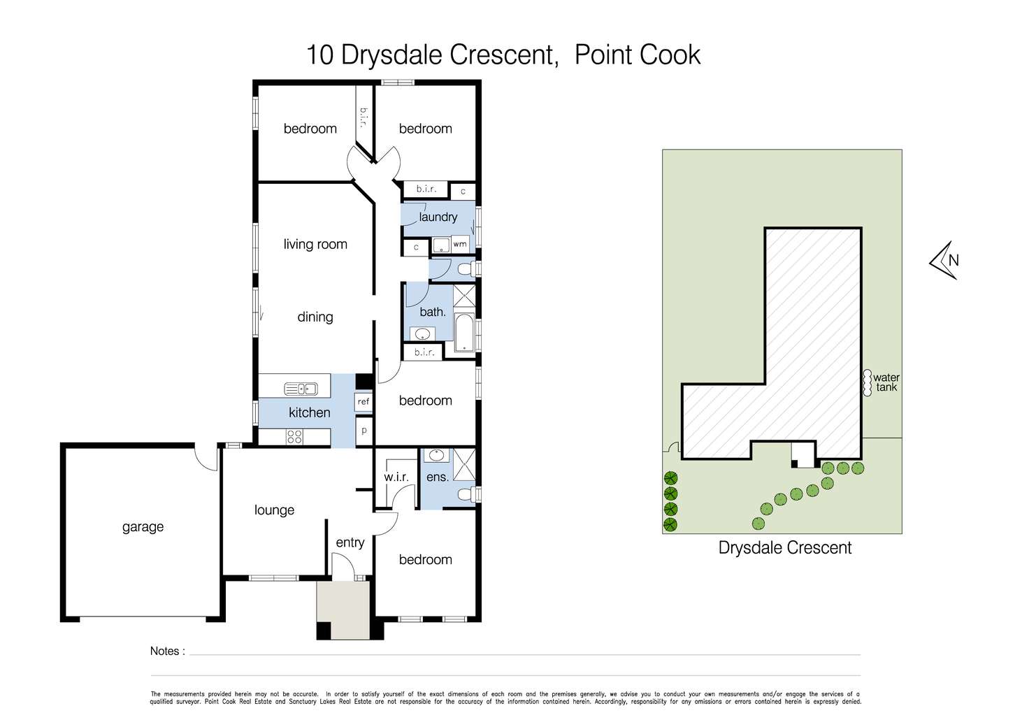 Floorplan of Homely house listing, 10 Drysdale Crescent, Point Cook VIC 3030