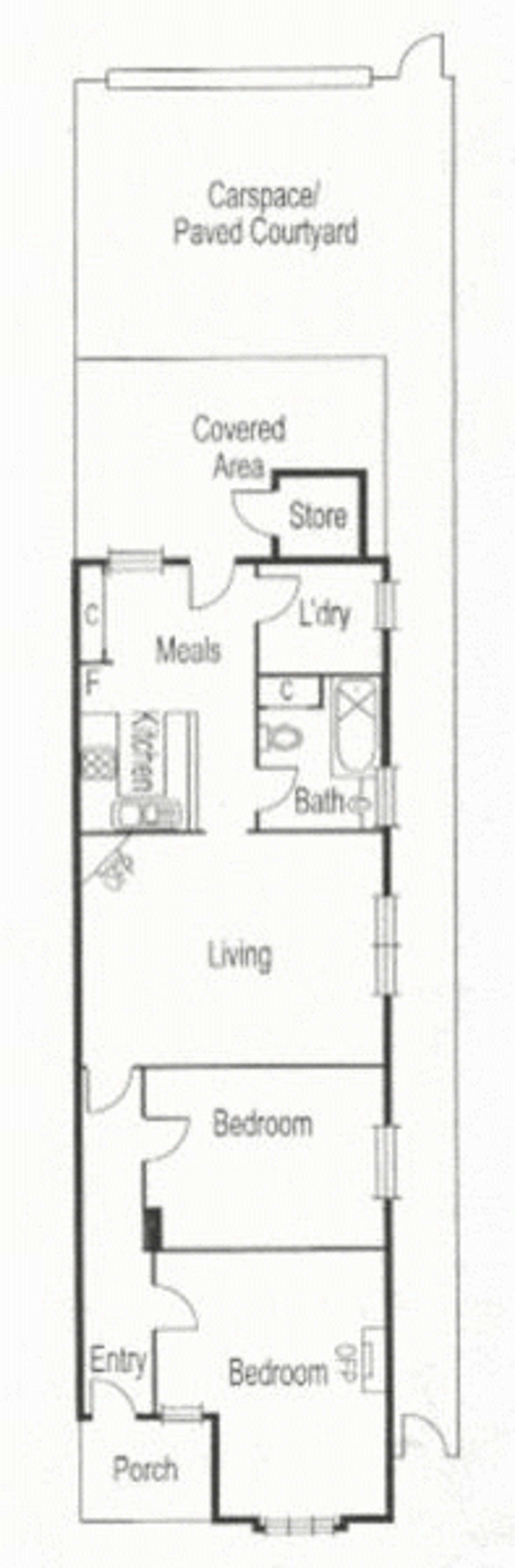 Floorplan of Homely house listing, 14 Rosamond Street, St Kilda East VIC 3183