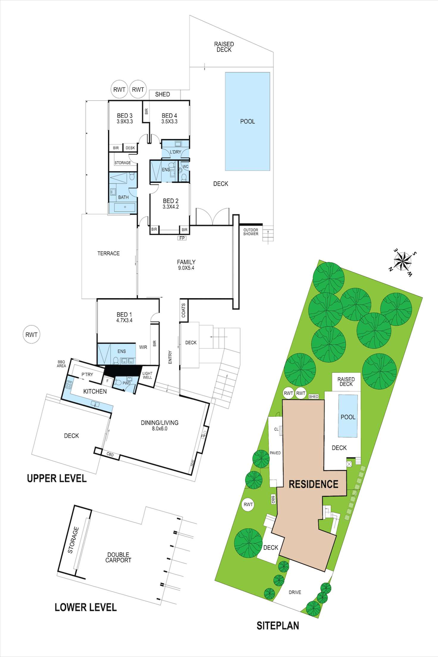 Floorplan of Homely house listing, 17 Julia Grove, Sorrento VIC 3943