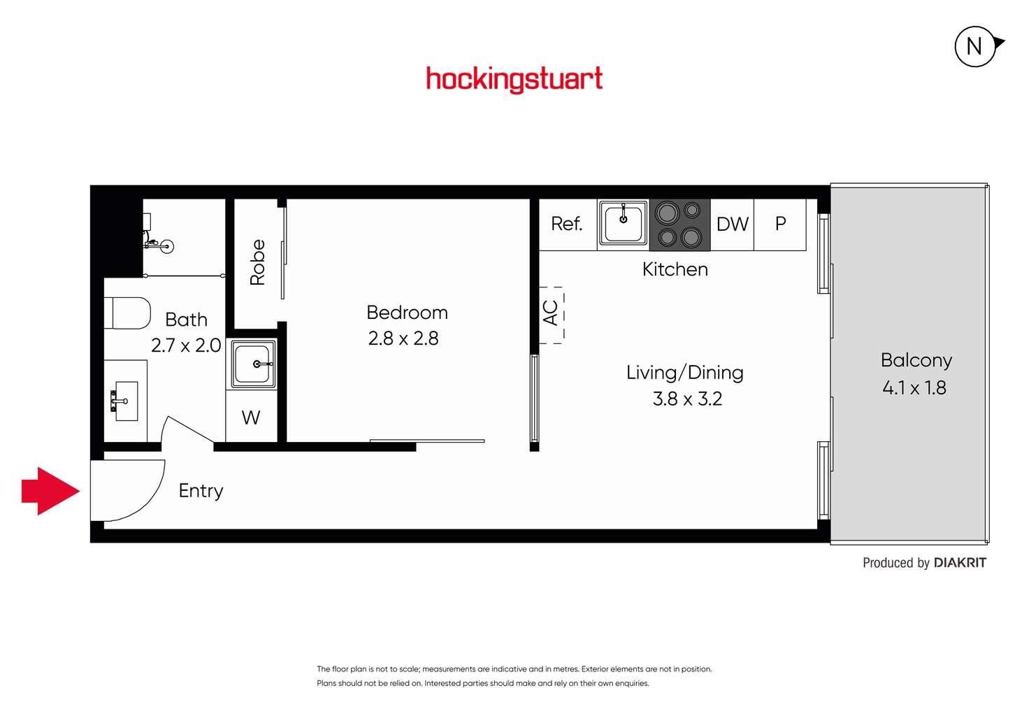 Floorplan of Homely apartment listing, 103/5 Blanch Street, Preston VIC 3072