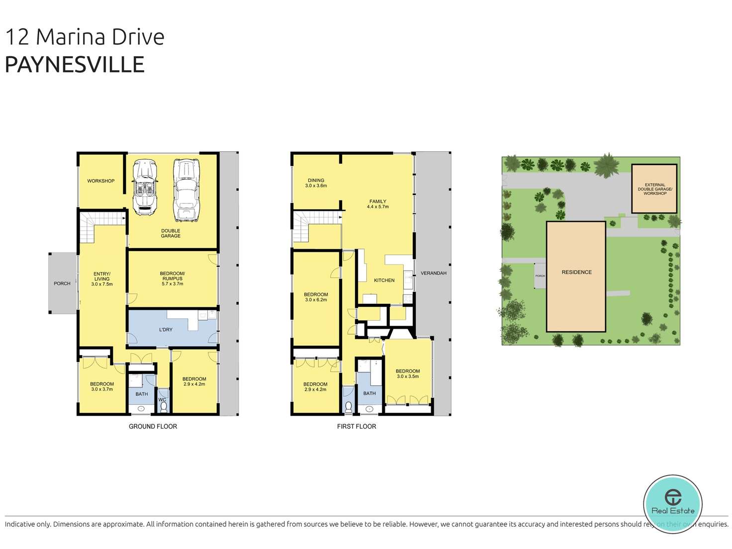 Floorplan of Homely house listing, 12 Marina Drive, Paynesville VIC 3880