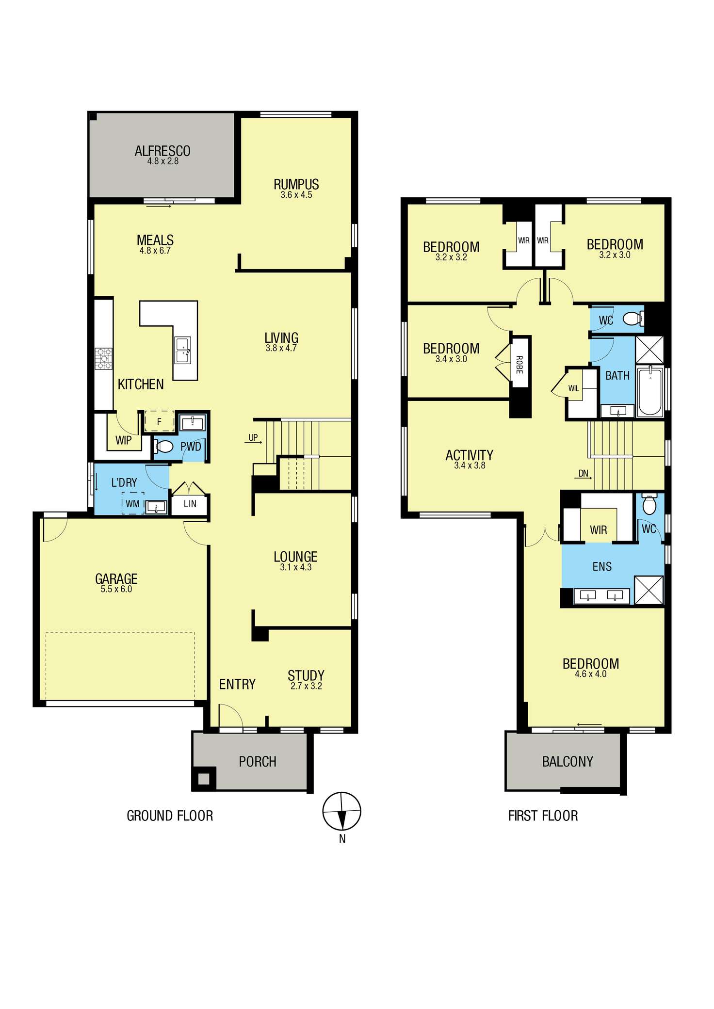 Floorplan of Homely house listing, 12 Brodribb Street, Wollert VIC 3750