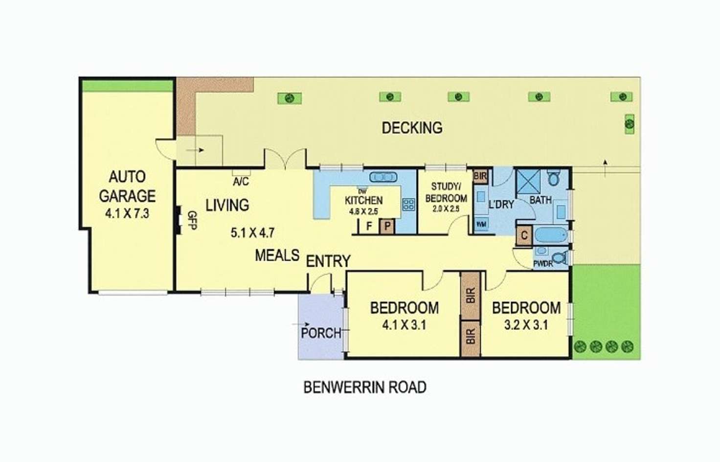 Floorplan of Homely unit listing, 4/18 Benwerrin Road, Surrey Hills VIC 3127
