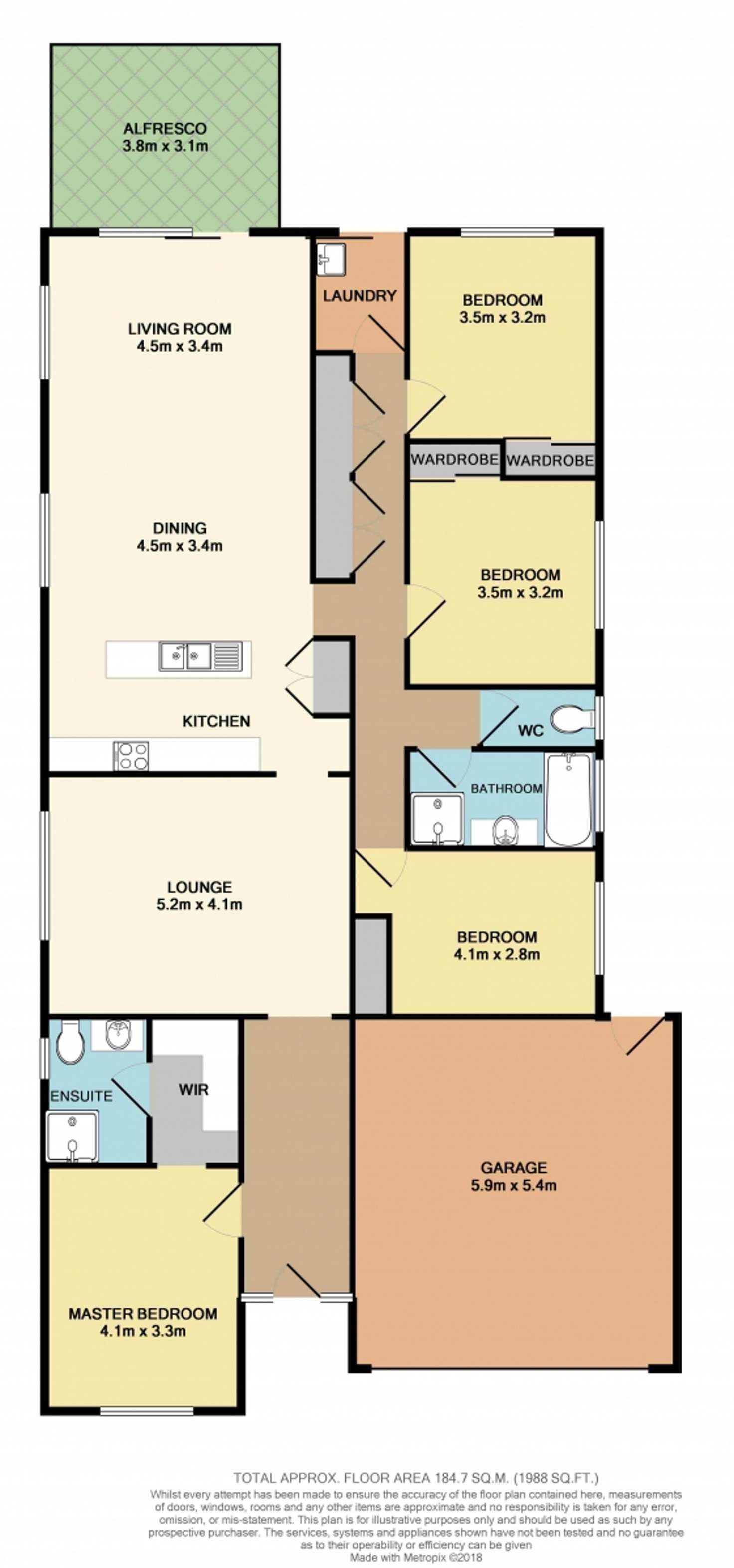 Floorplan of Homely house listing, 11 Jemma Avenue, Point Cook VIC 3030