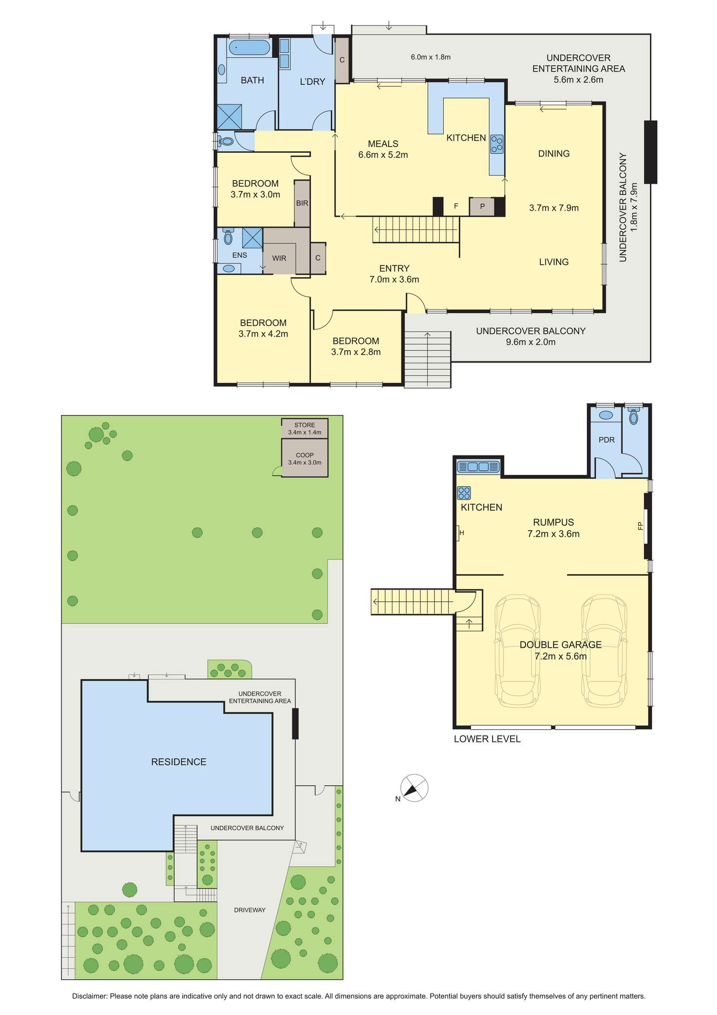 Floorplan of Homely house listing, 2 Madine Way, Eltham VIC 3095