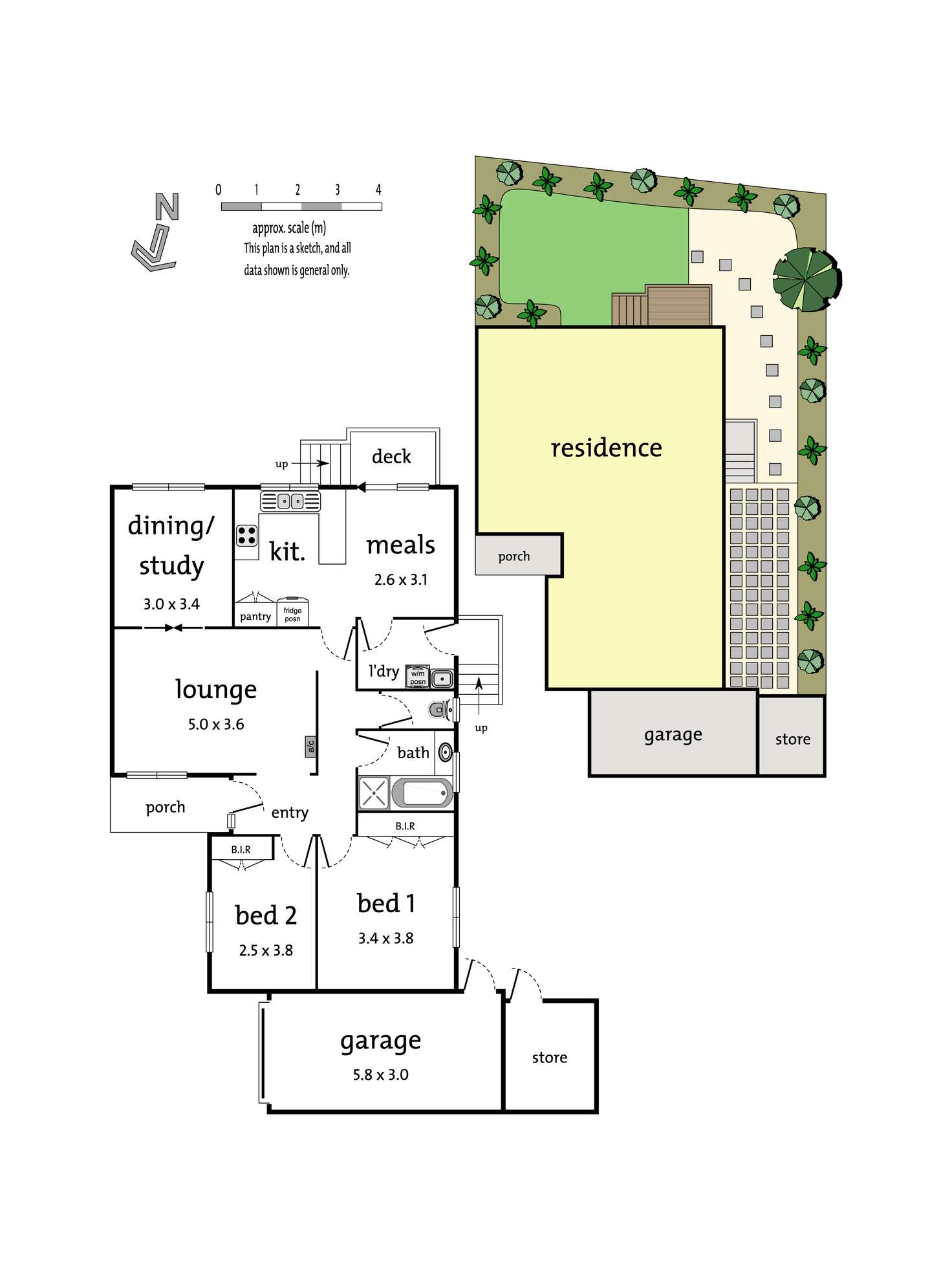 Floorplan of Homely unit listing, 5/25 Railway Avenue, Ringwood East VIC 3135