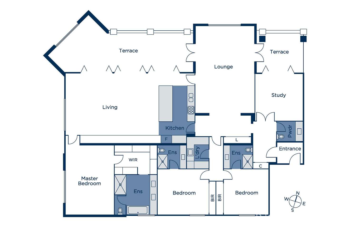 Floorplan of Homely apartment listing, 3/39 Carson Street, Kew VIC 3101