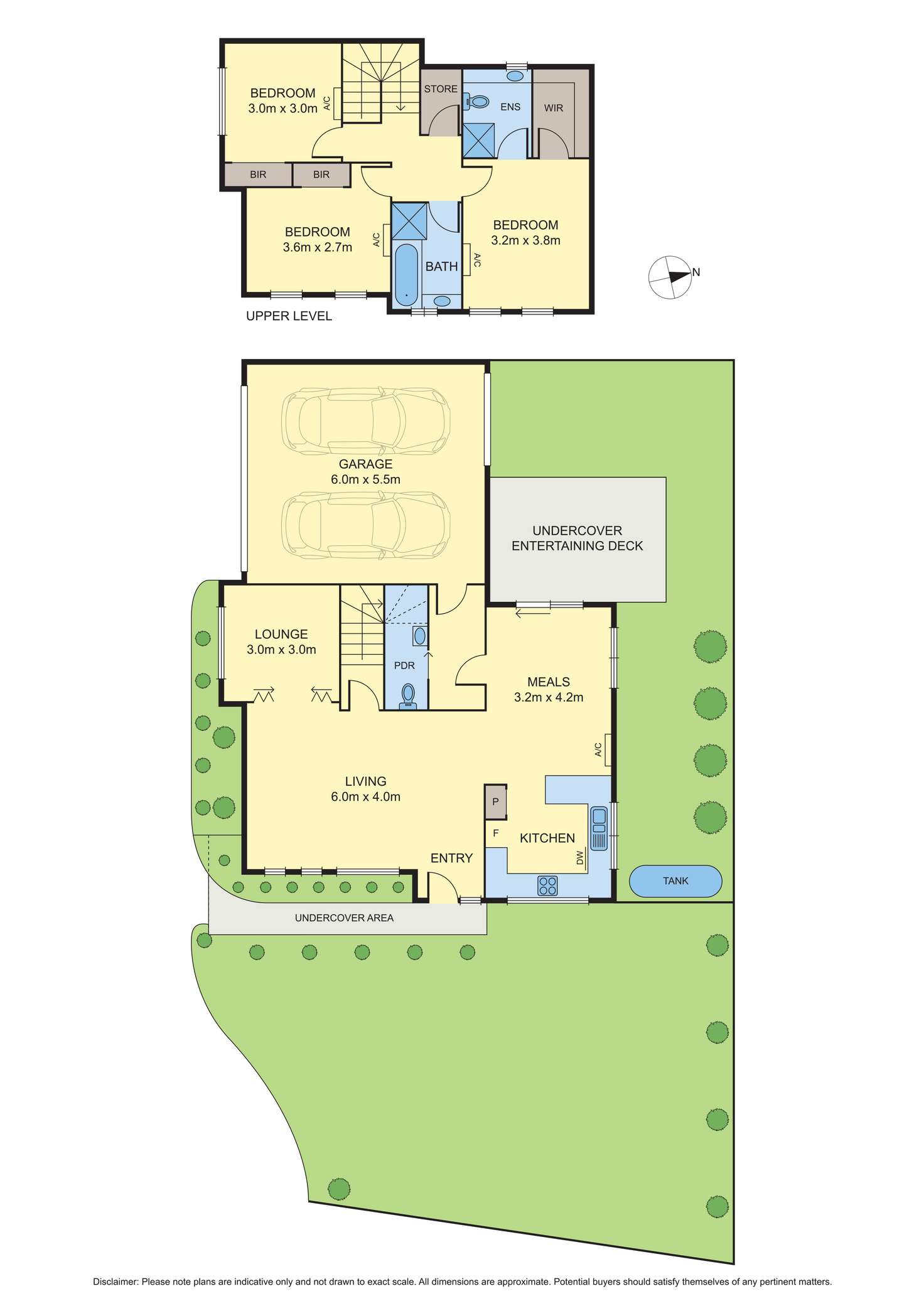 Floorplan of Homely townhouse listing, 1/1123 Main Road, Eltham VIC 3095