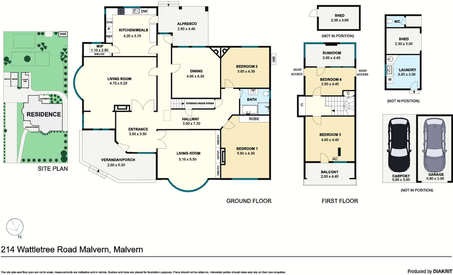 Floorplan of Homely house listing, 214 Wattletree Road, Malvern VIC 3144