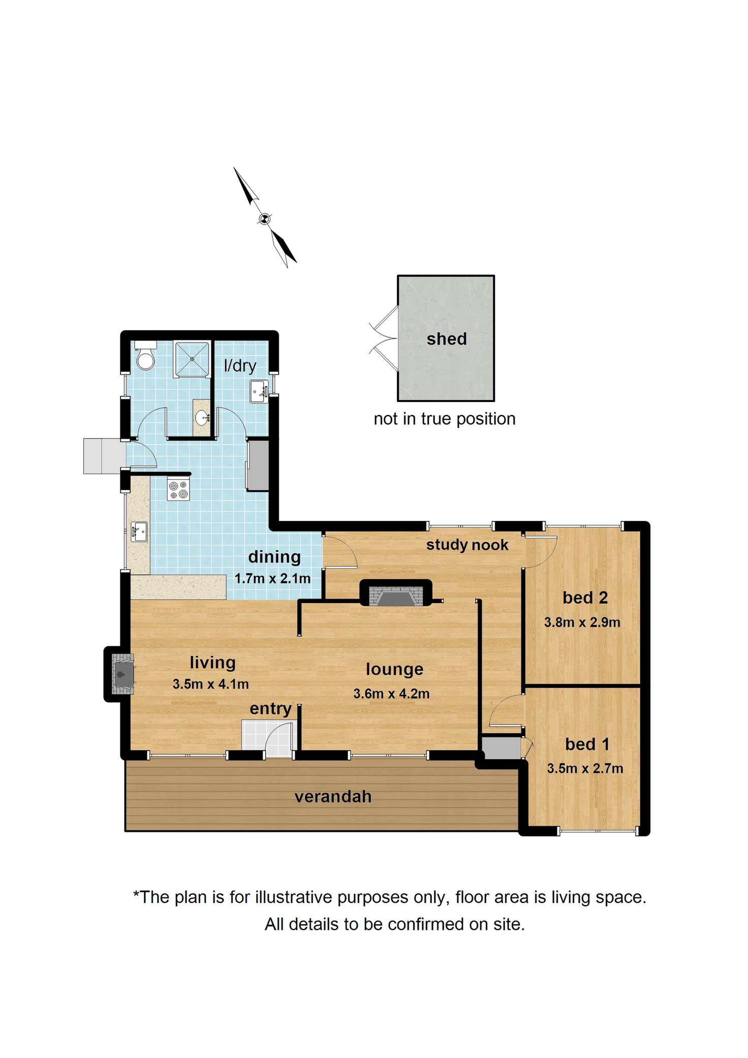 Floorplan of Homely house listing, 24 Kellys Road, Warburton VIC 3799