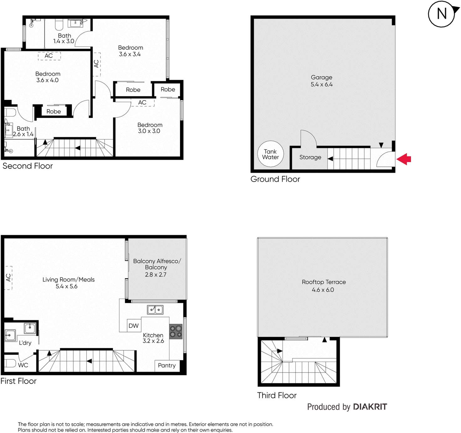 Floorplan of Homely house listing, 7/222 Dryburgh Street, North Melbourne VIC 3051