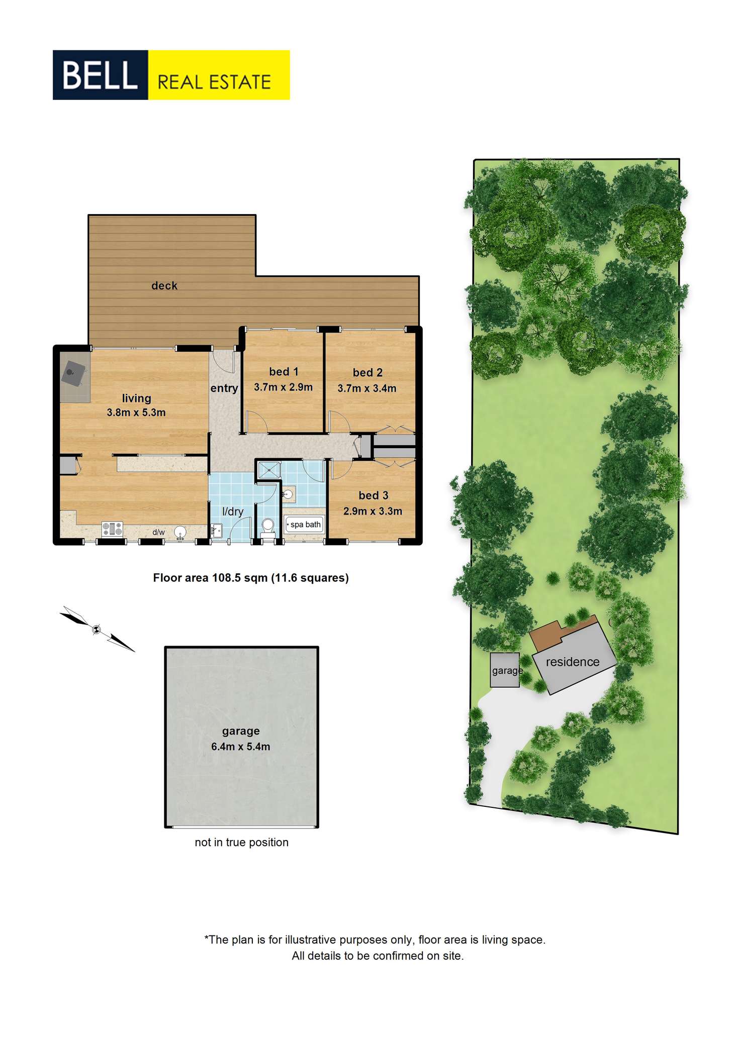 Floorplan of Homely house listing, 8 Warwick Farm Road, Olinda VIC 3788