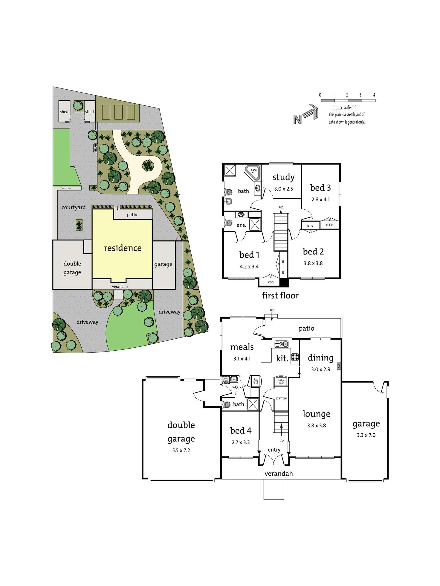 Floorplan of Homely house listing, 10 Zeus Court, Templestowe Lower VIC 3107